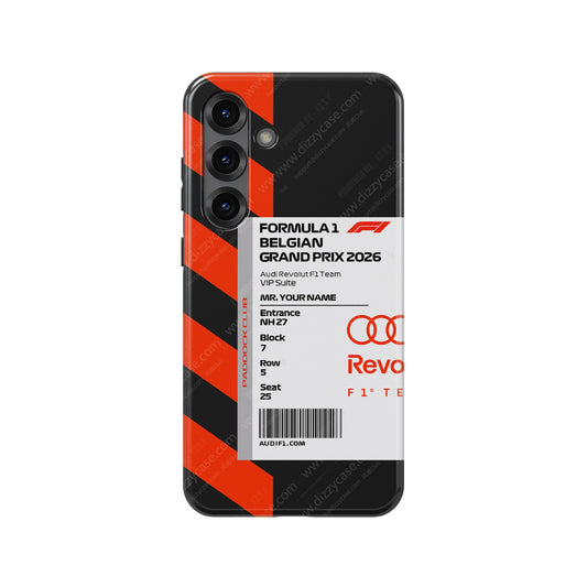 Custom Audi F1 VIP Pass Samsung Galaxy Case