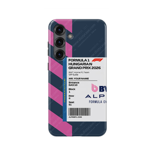 Custom Alpine VIP Pass Samsung Galaxy Case