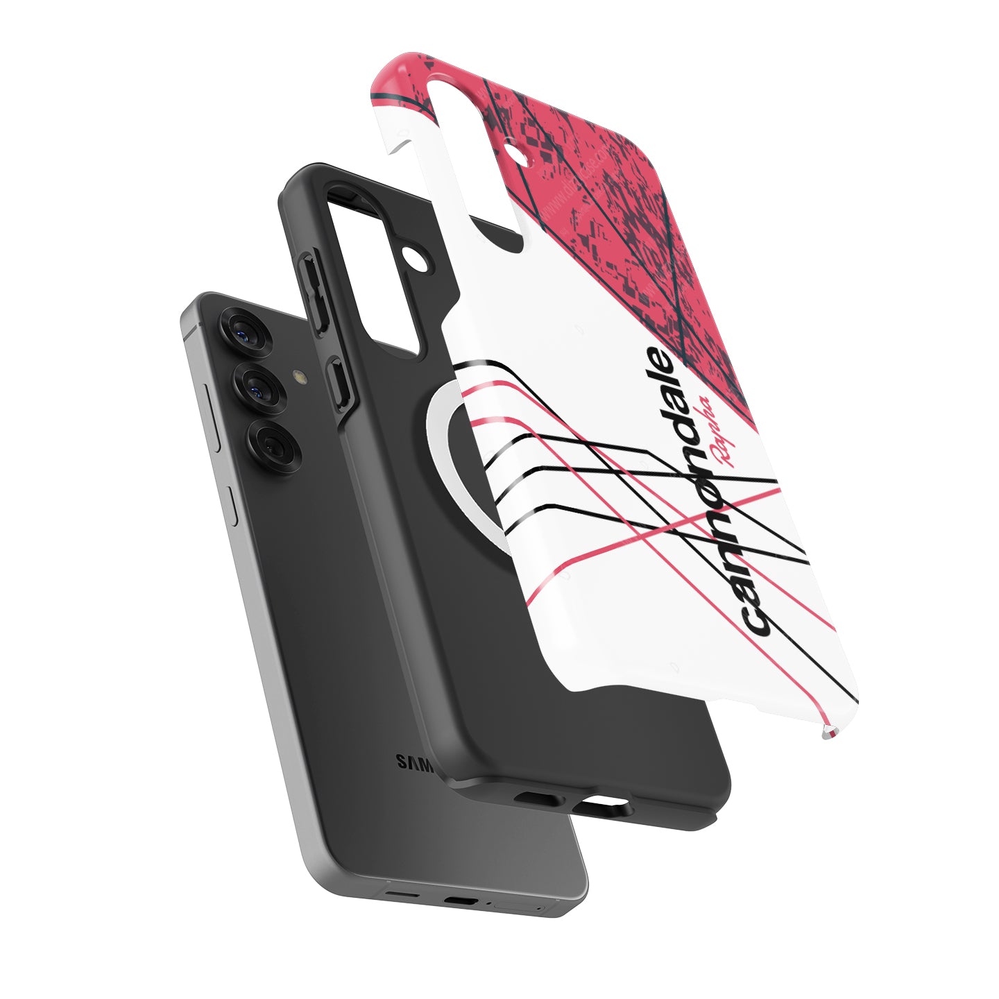 Coque de téléphone Tadej Pogacar 2024 Giro d'Italia en maillot rose par DIZZY