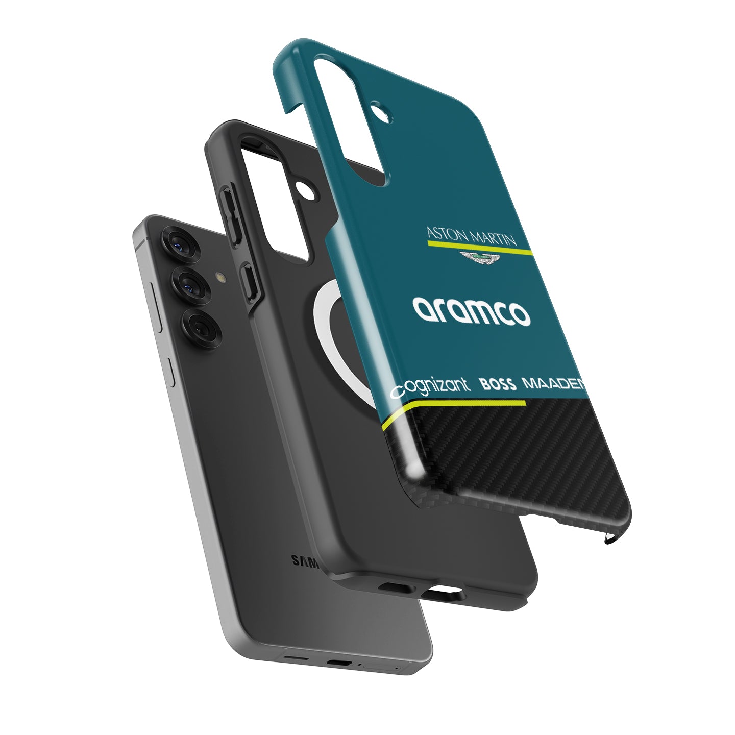 Aston Martin AMR25 Livery Phone Case – F1 Edition (Samsung Galaxy) | DIZZY CASE
