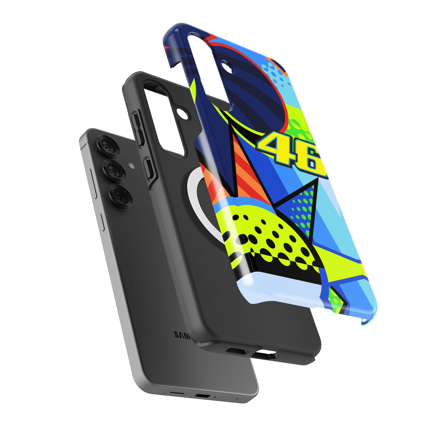 Celebrate Valentino Rossi with the Winter Test 2020 Helmet Phone Case | DIZZY CASE