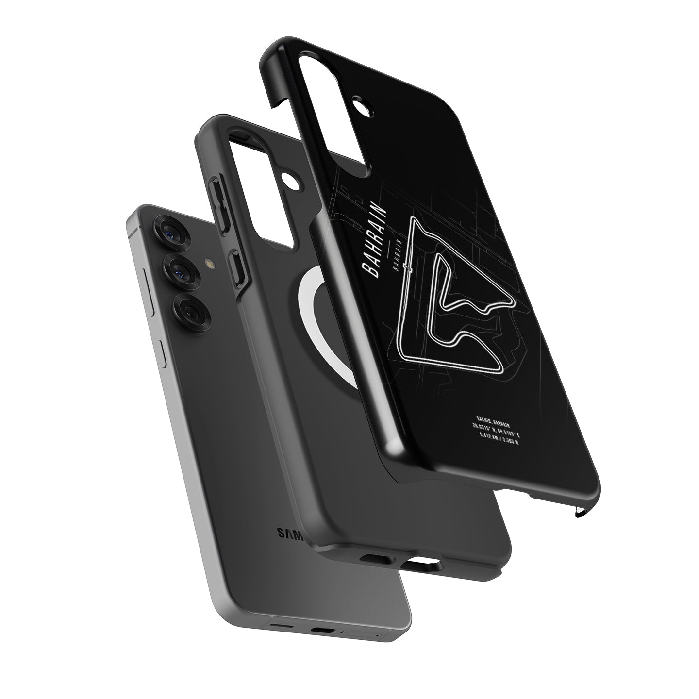 Revive F1 Memories - Bahrain Track Map Samsung Case | DIZZY CASE