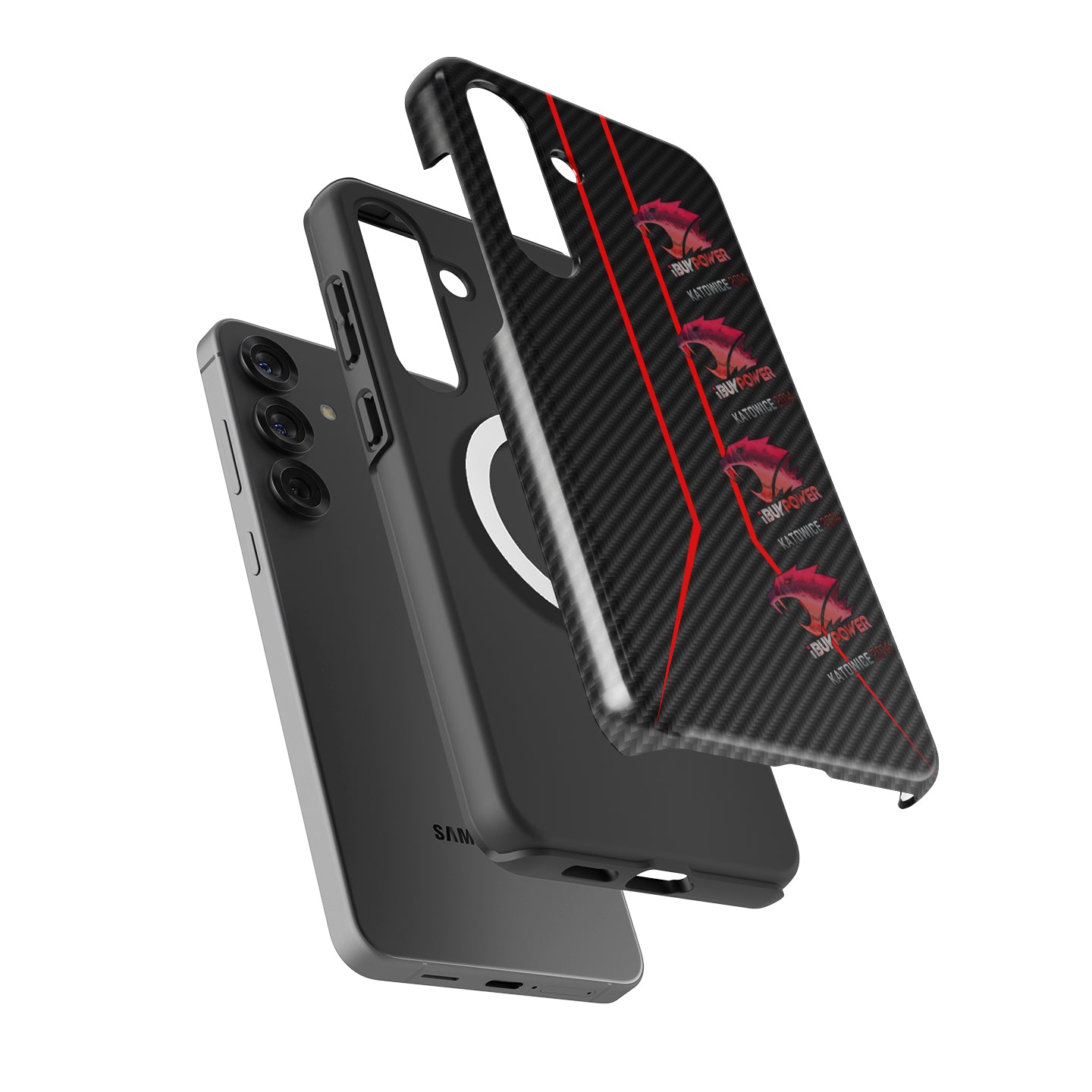 Funda para teléfono DIZZY Neon Revolution AK-47: vitalidad desatada