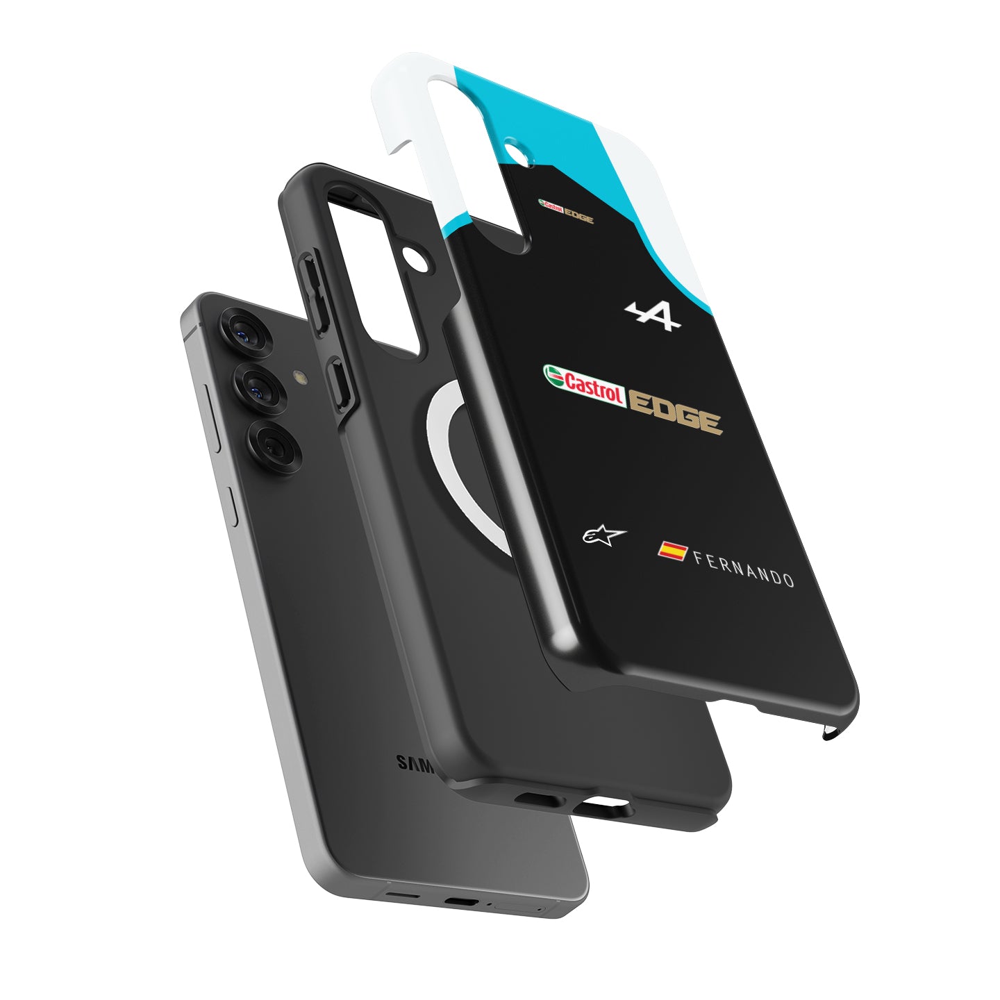 Fernando Alonso Alpine Racing Case - Samsung Models | DIZZY CASE