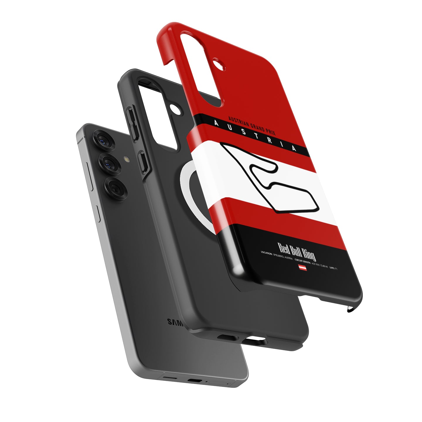 Austria Grand Prix Samsung Case – Red Bull Ring Track Map | DIZZY CASE