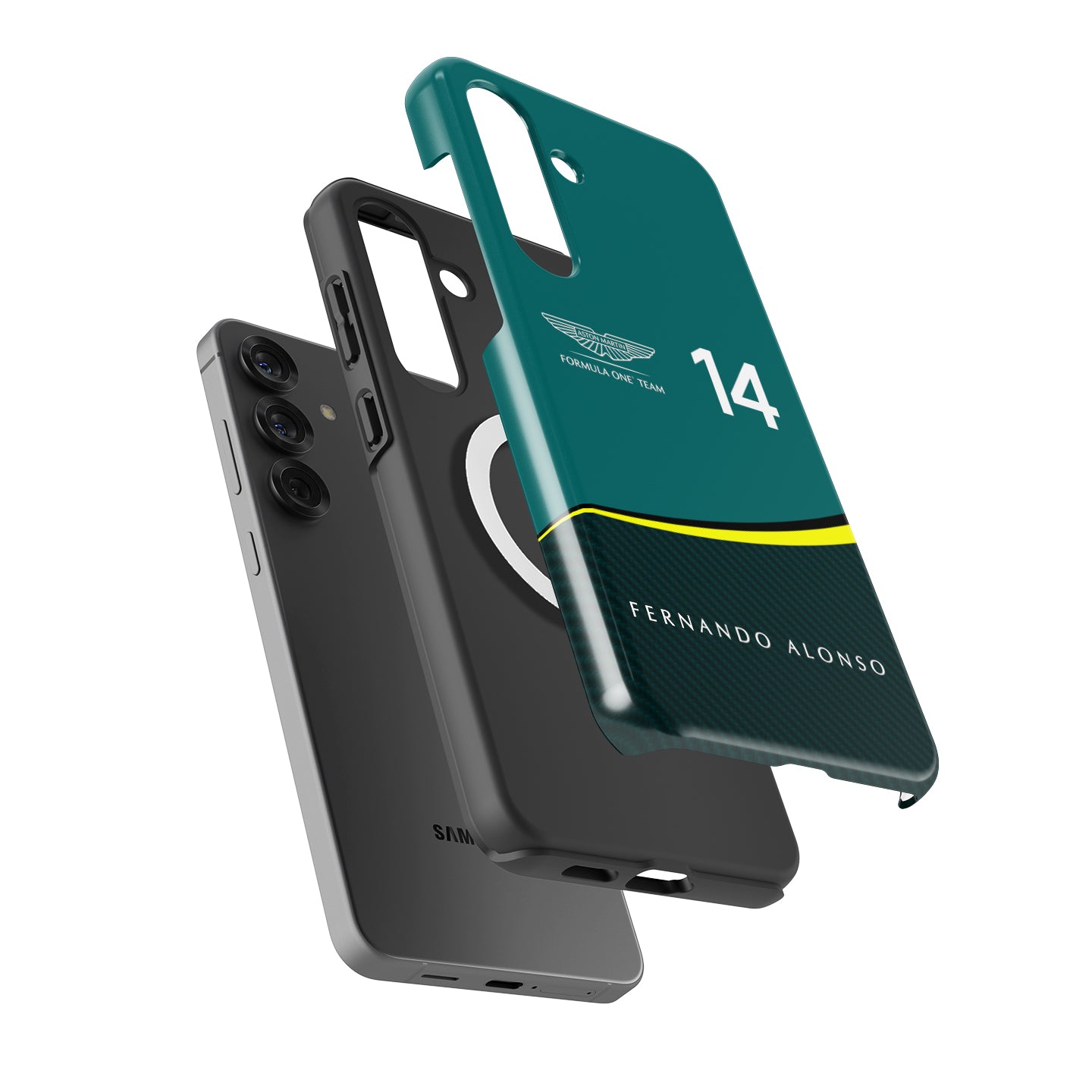 Samsung Galaxy Case - Aston Martin AMR24 Fernando Alonso Livery | DIZZY CASE