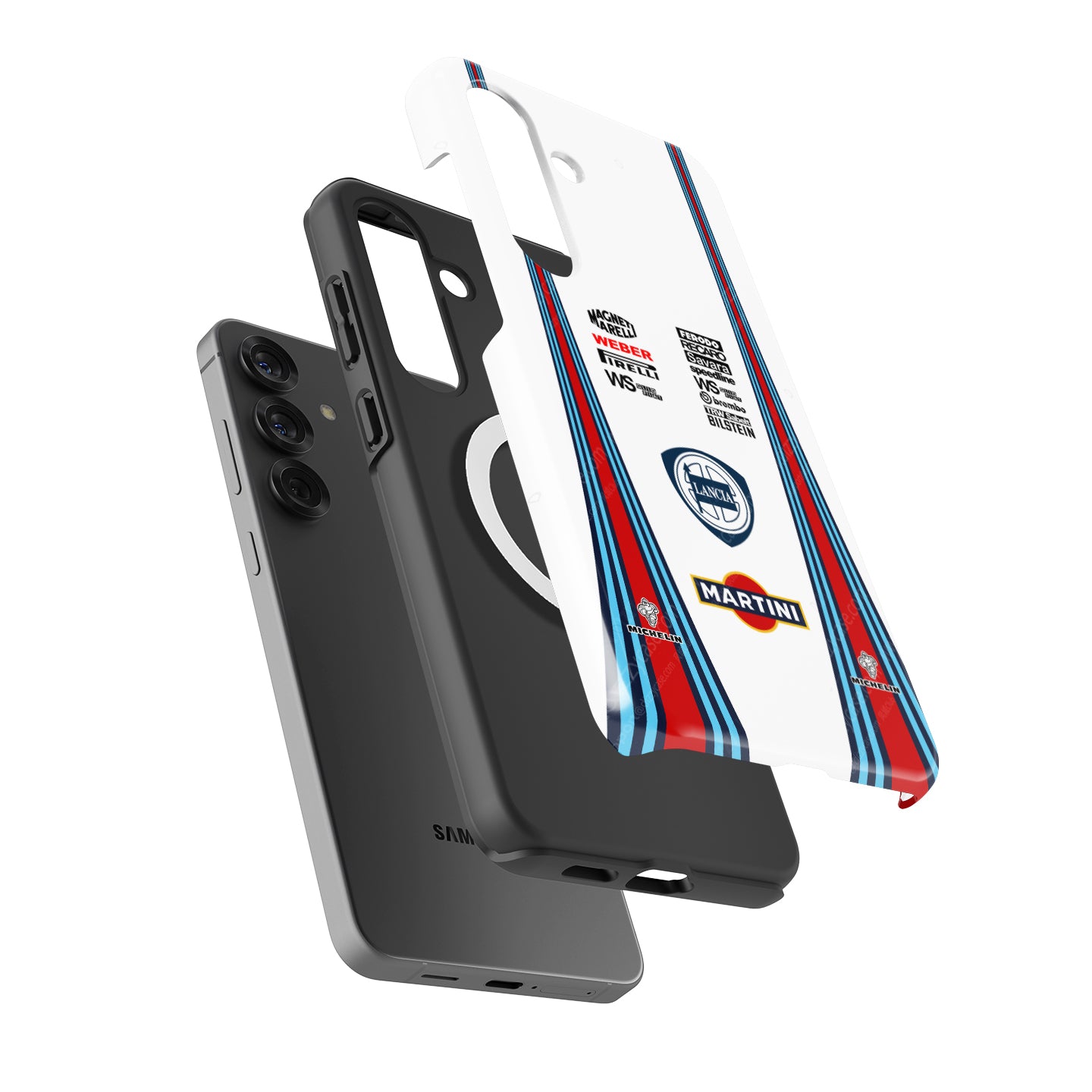 1990 Lancia Delta HF Integrale Group A Martini livrée par SAMSUNG Coque Pour Téléphones