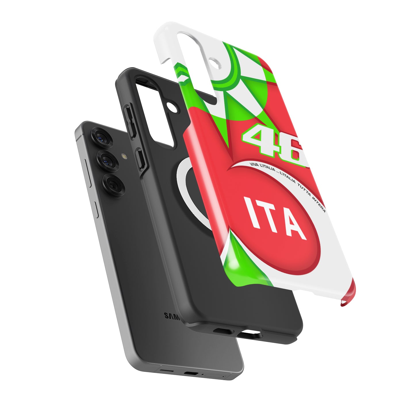 Valentino-Rossi Mugello 2018 Helmet Livery Phone Case – Samsung Models | DIZZY CASE
