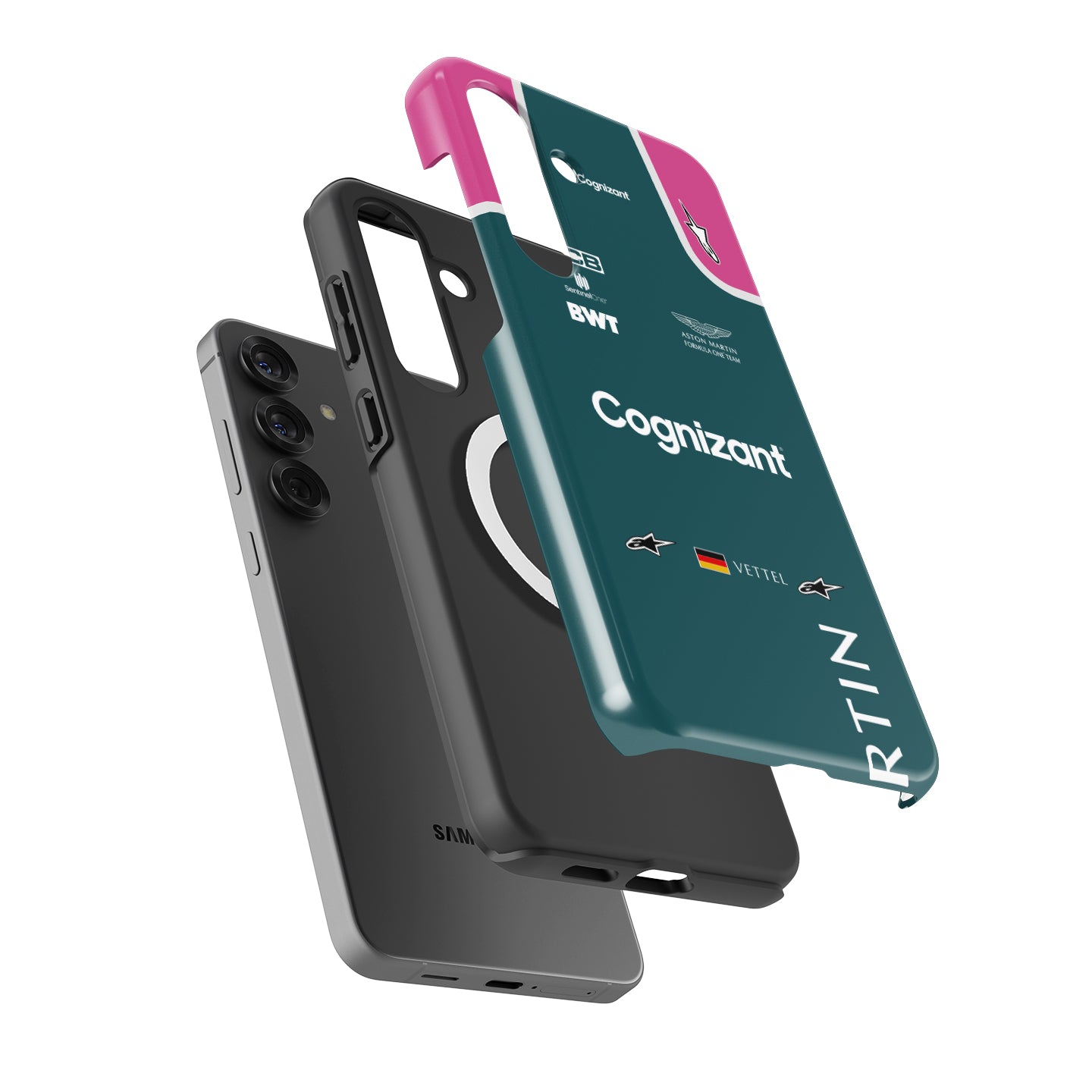 Aston Martin Sebastian Vettel F1 Phone Case for Samsung | DIZZY CASE