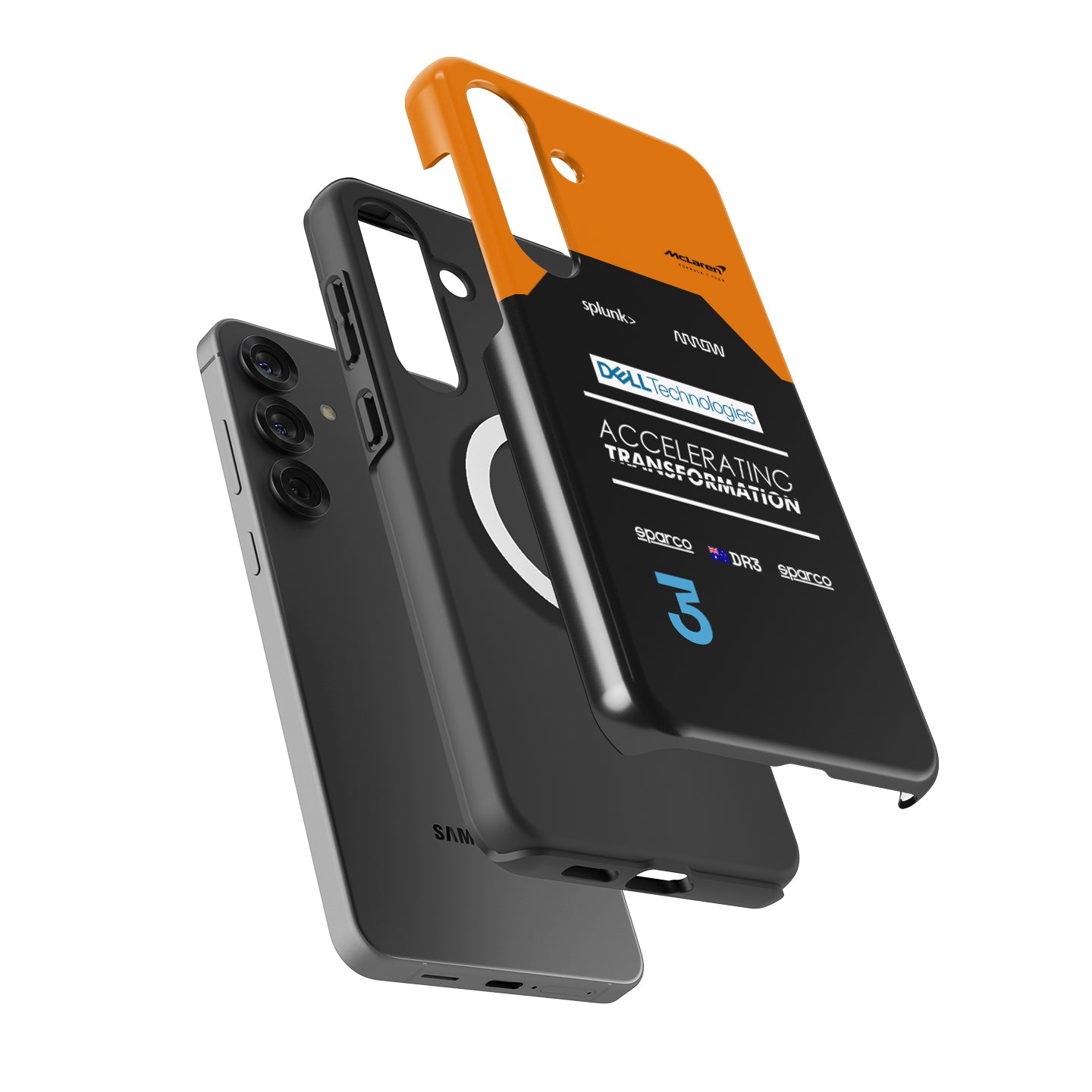 Daniel Ricciardo McLaren Livery Samsung Case - Snap & Tough | DIZZY CASE