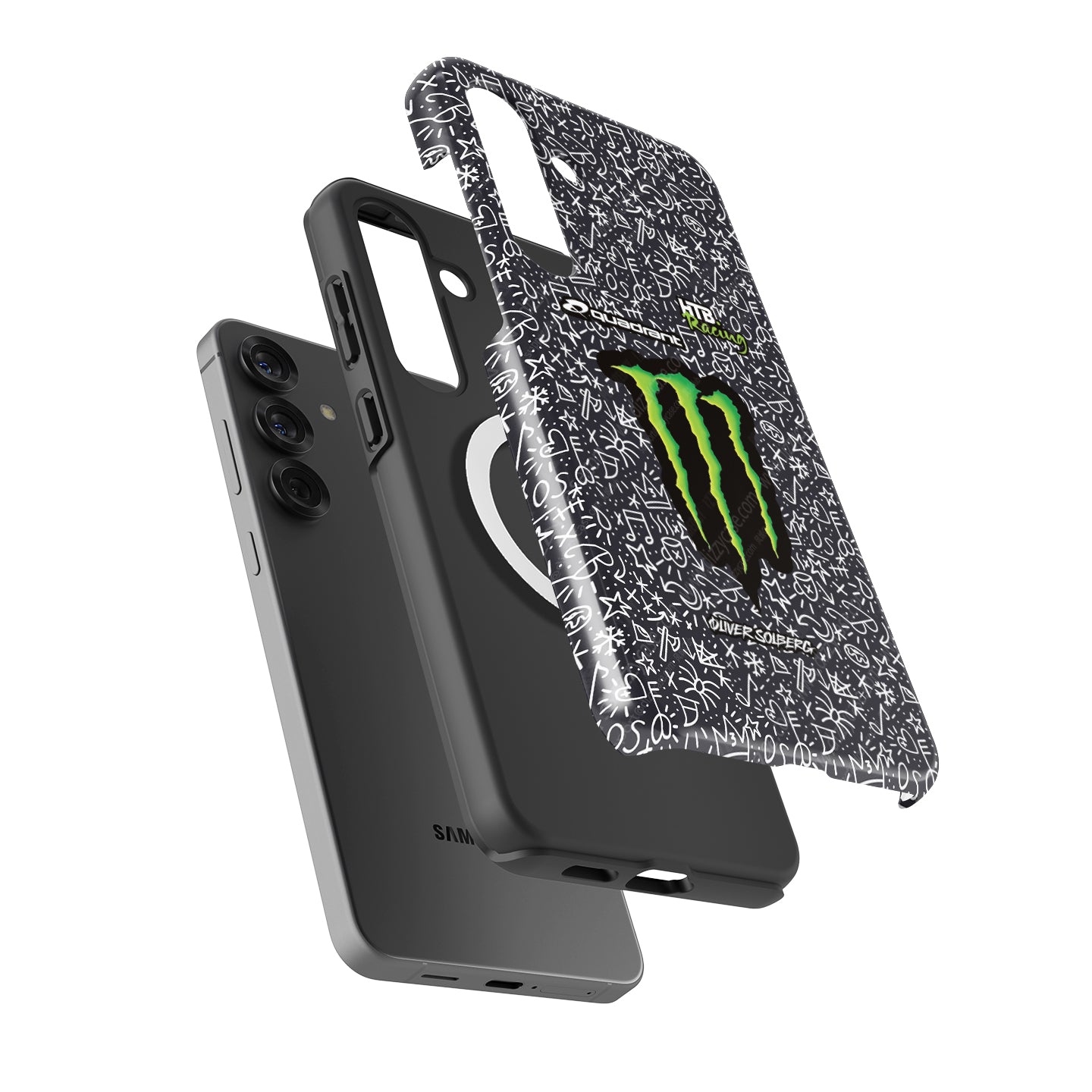 Oliver Solberg 2025 Rally Estonia Phone Case – Doodle Livery Tribute (for Samsung)