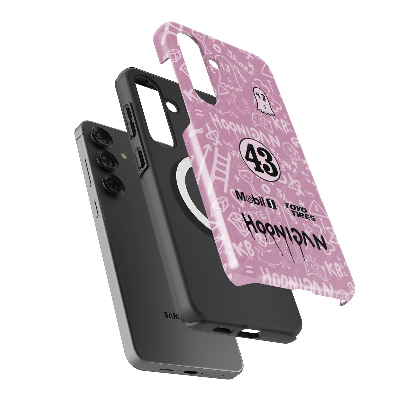 Sleek & Tough: Ken Block Porsche 911 Phone Case for Racing Fans