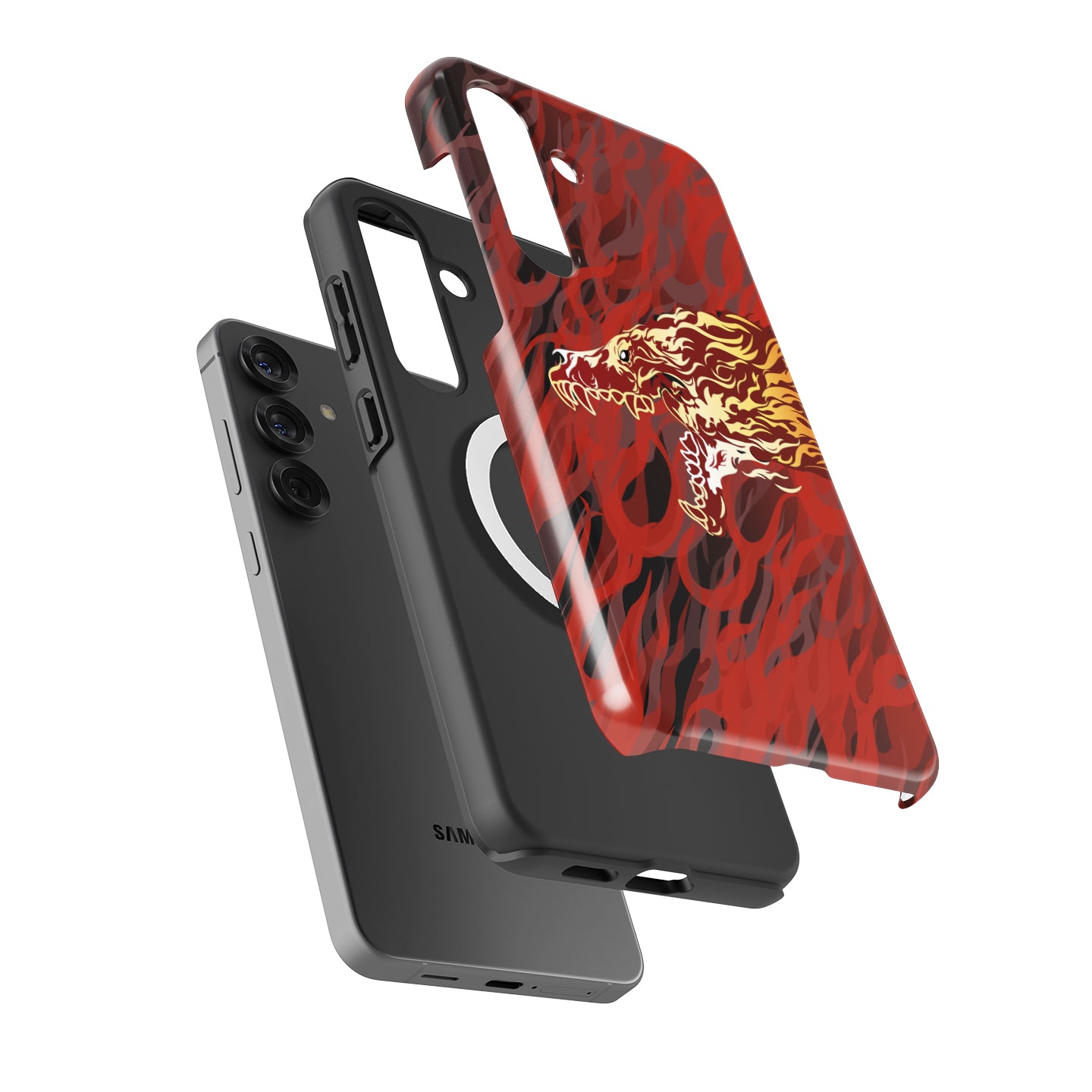 CS2 M4A4 Howl CSGO Skin Phone Case – Wolf Fury Edition (For Samsung Galaxy)