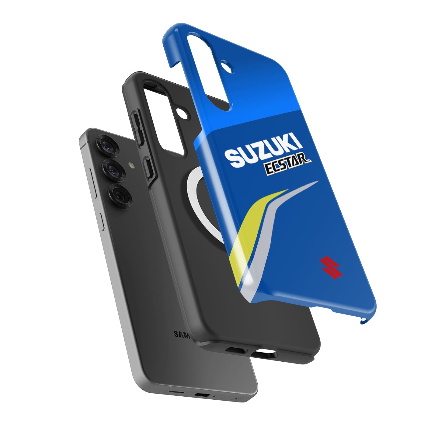 Coque de téléphone Samsung avec livrée Yamaha MotoGP 2024 par DIZZY