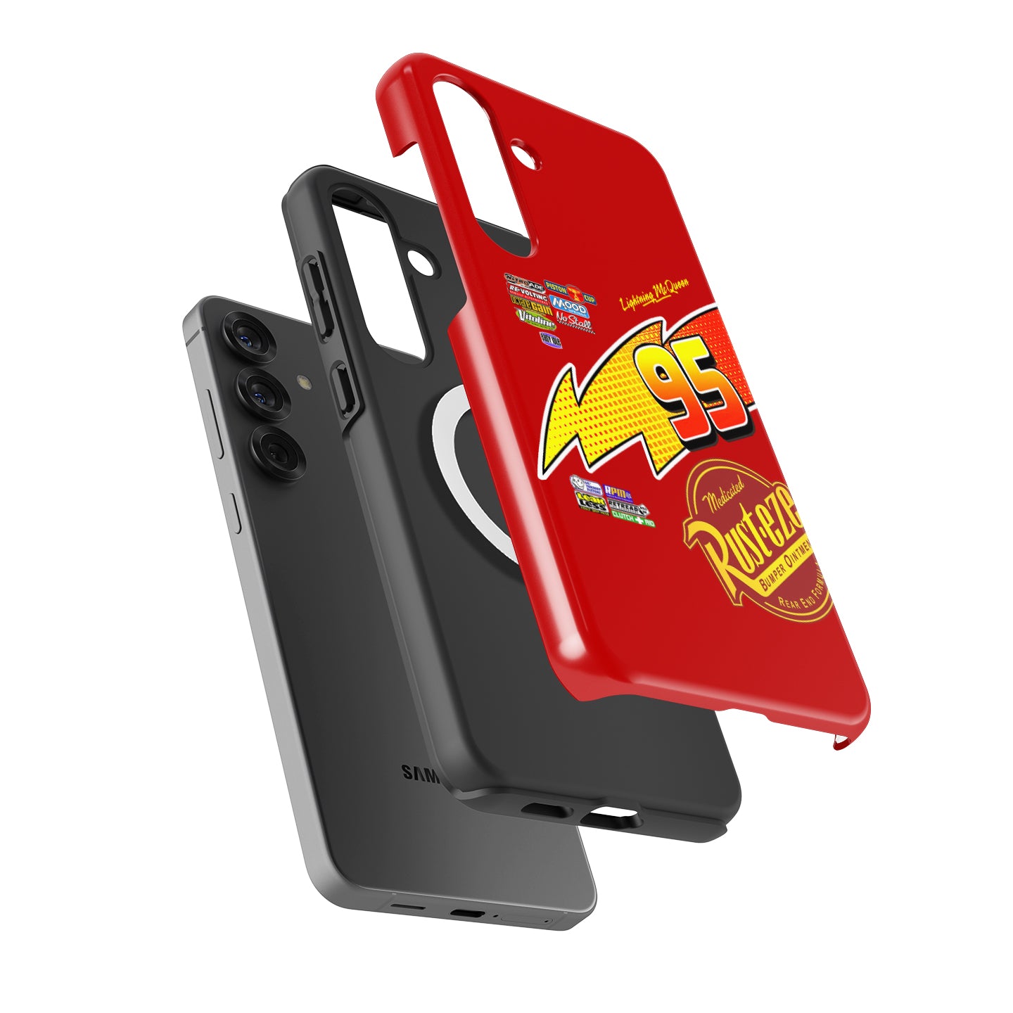 Lightning #95 Racing Phone Case – Rust-eze Livery Tribute (for Samsung Galaxy)