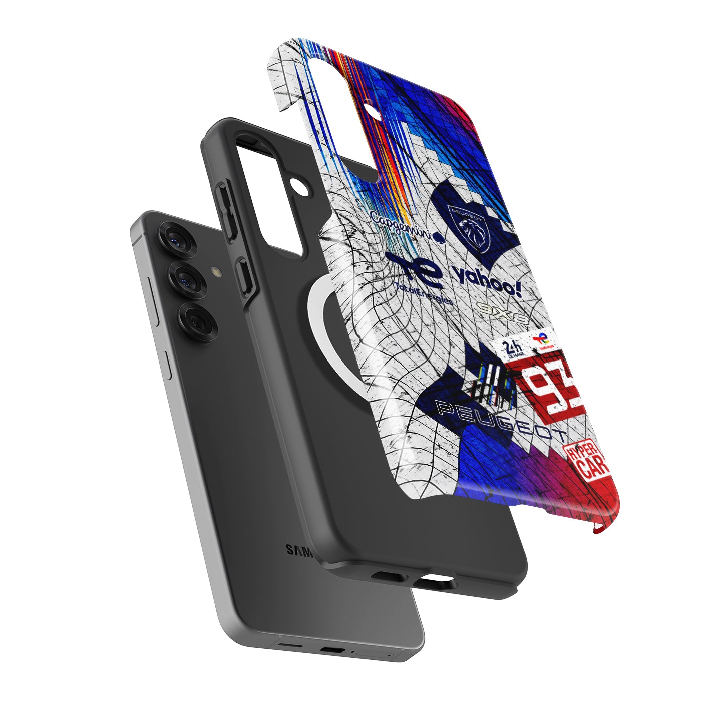 Peugeot 9X8 Le Mans 100th Anniversary Samsung Case – Race-Worn Hypercar Edition | DIZZY CASE