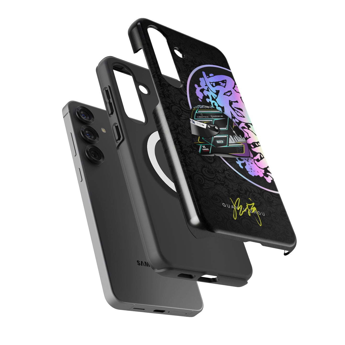 F1 2024 Iconic Zhou Helmet Design Samsung Galaxy Case | DIZZY CASE