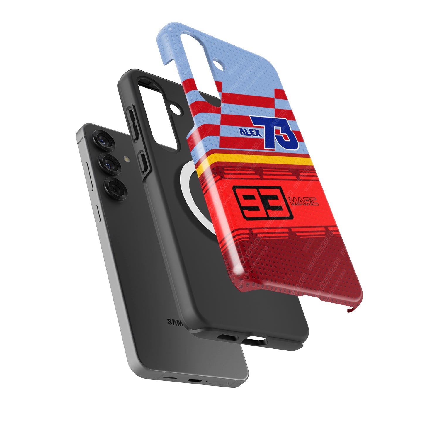 Márquez Brothers Ducati Tribute Phone Case – Dual Racer Design (for Samsung)