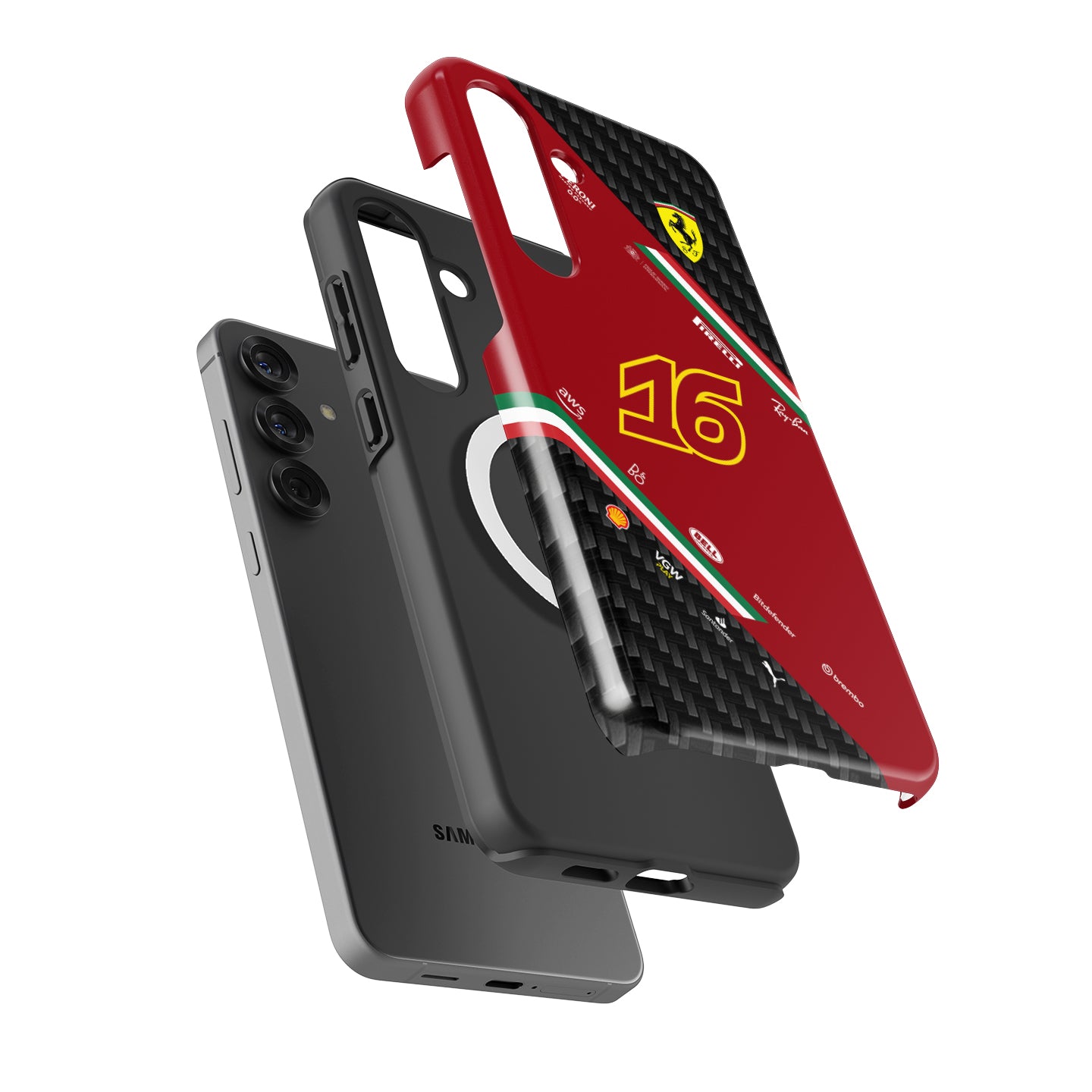 F1 Charles Leclerc Phone Case –  CL16 Edition for Samsung | DIZZY CASE