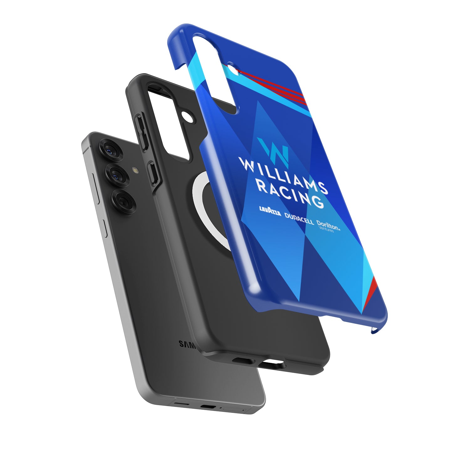 2022 FW44 Williams Racing Samsung Galaxy Case – F1 Edition | DIZZY CASE