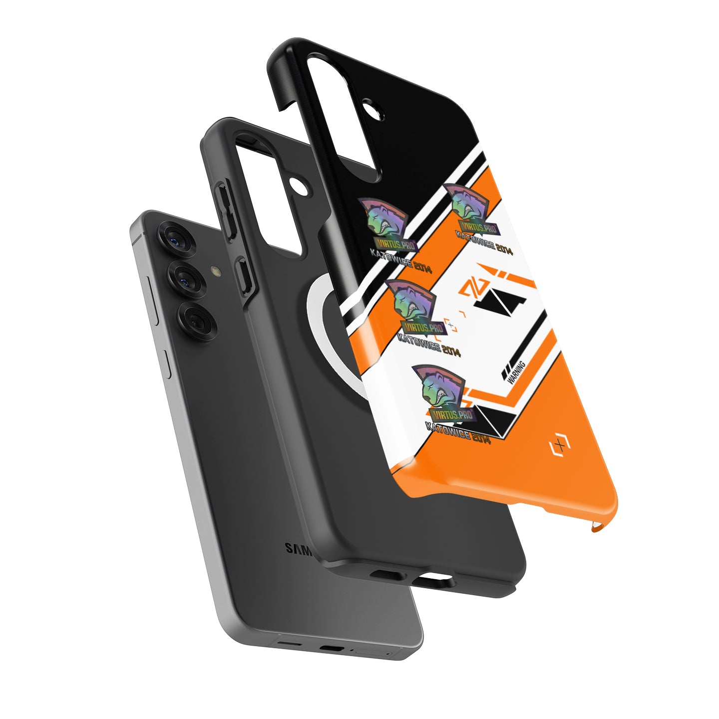 AK-47 Asiimov with 4x Virtus.Pro (Holo) – Legendary CS Case for Samsung