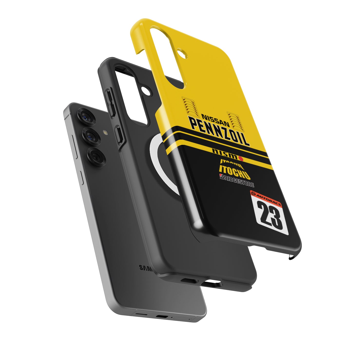 Nissan Skyline R34 GT-R NISMO PENNZOIL Phone Case for Motorsport Fans