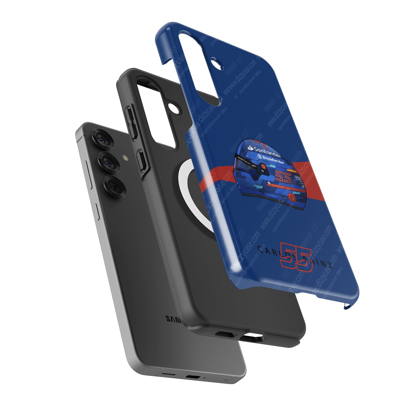 Carlos Sainz 2024 Miami GP Helmet Phone Case – Samsung Models | DIZZY CASE