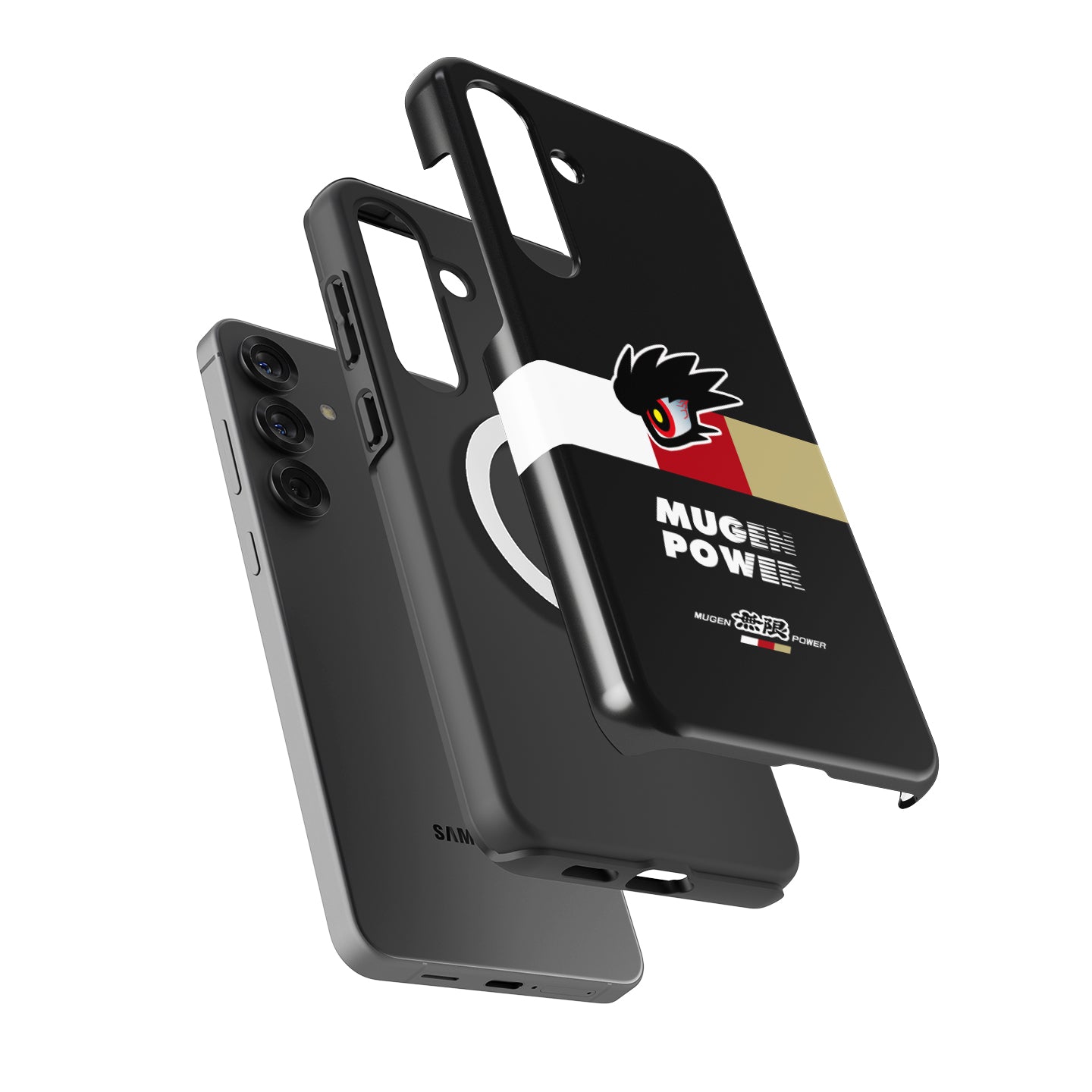Sleek or Tough: Endless Mugen Commander Eye Phone Case