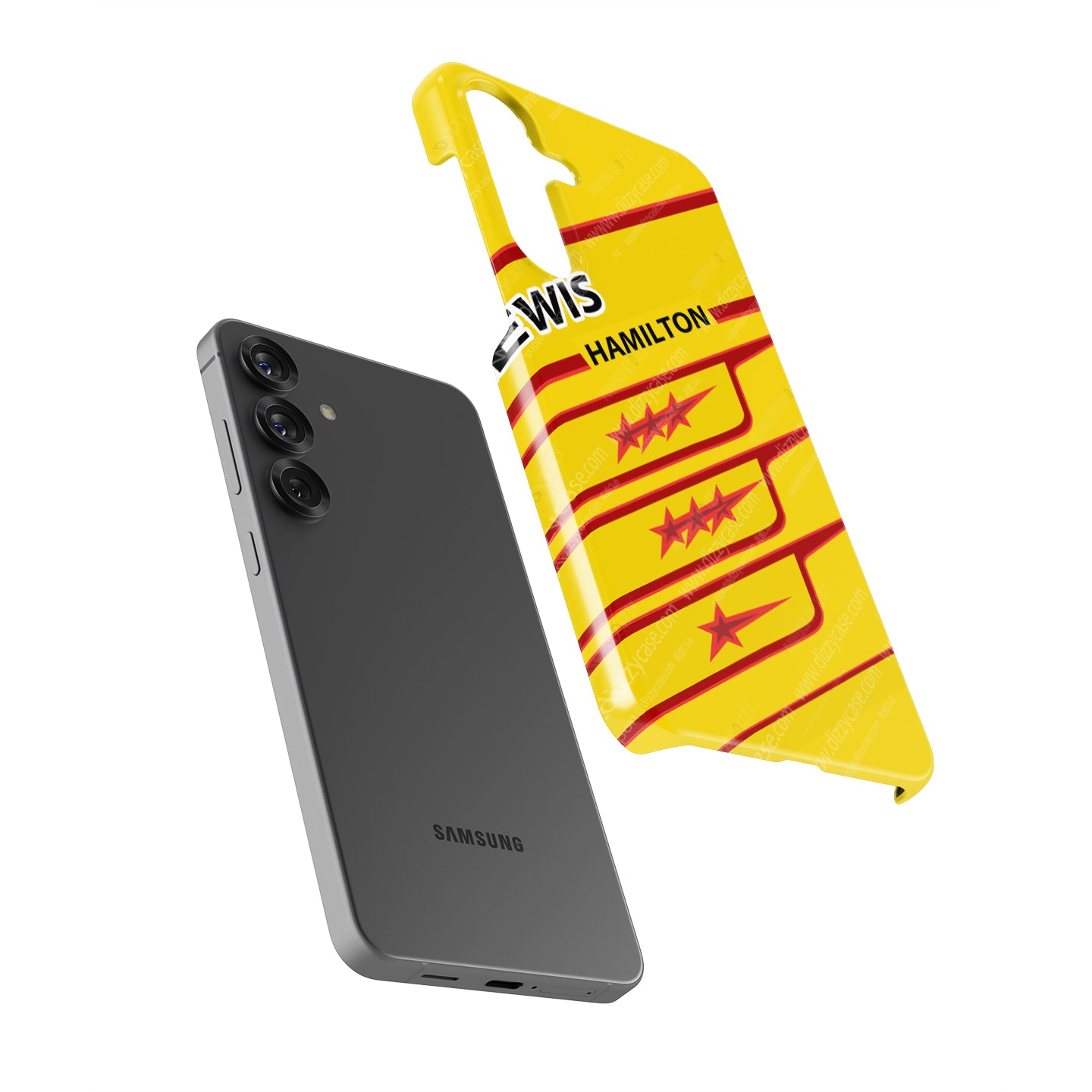 Lewis Hamilton 2025 Ferrari Helmet Phone Case – LH44 First Season Edition (Samsung Galaxy)