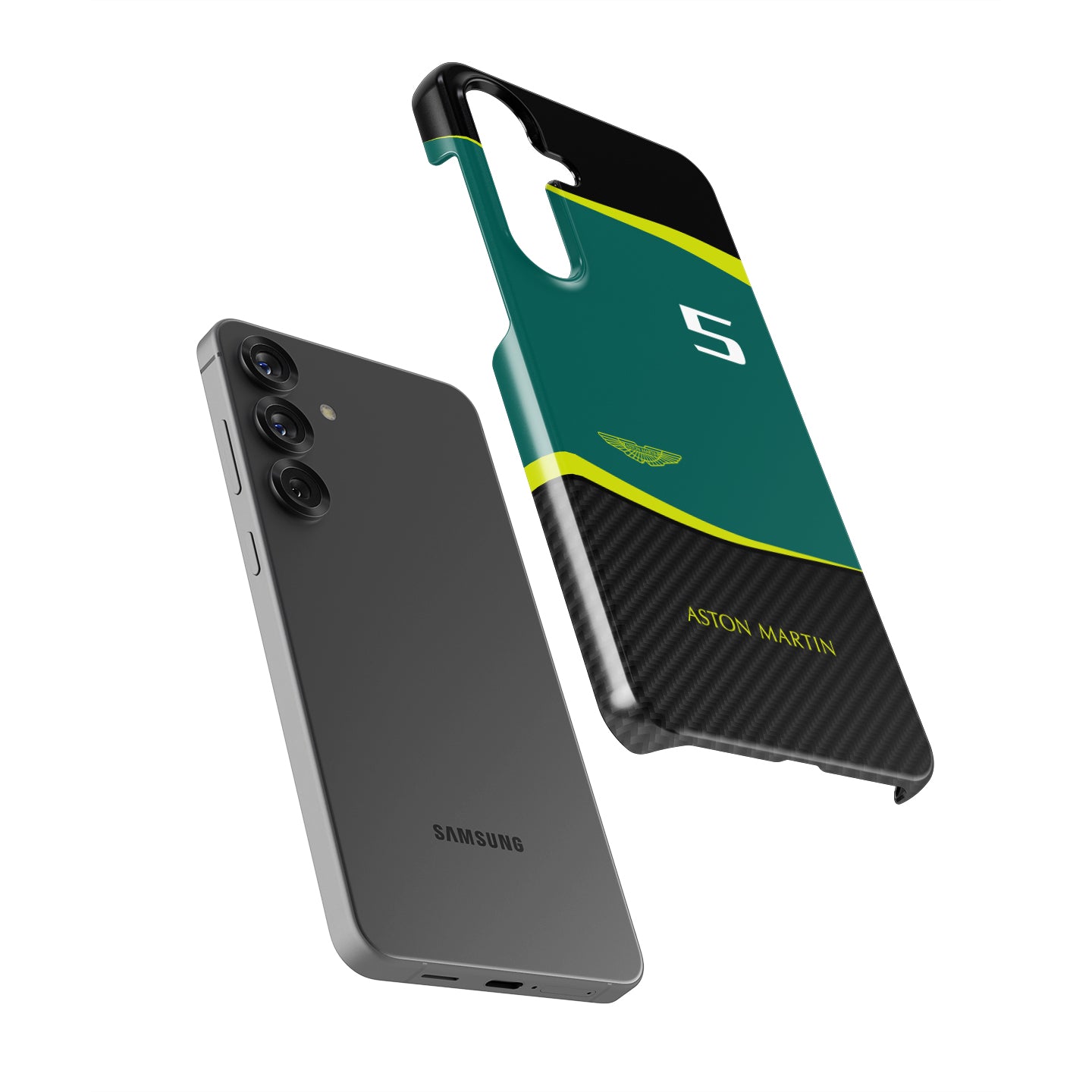 Aston Martin AMR22 Samsung Galaxy Case – Vettel’s Iconic Livery | DIZZY CASE