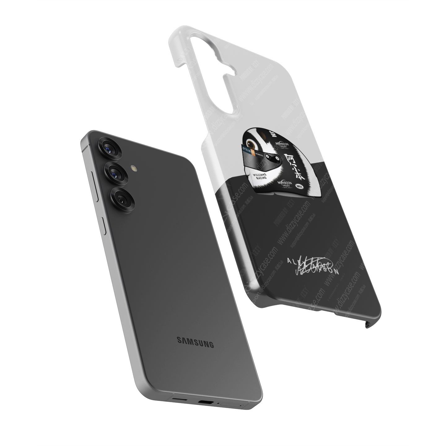 Albon Panda Helmet Case for Samsung Galaxy - 2024 Tribute | DIZZY CASE