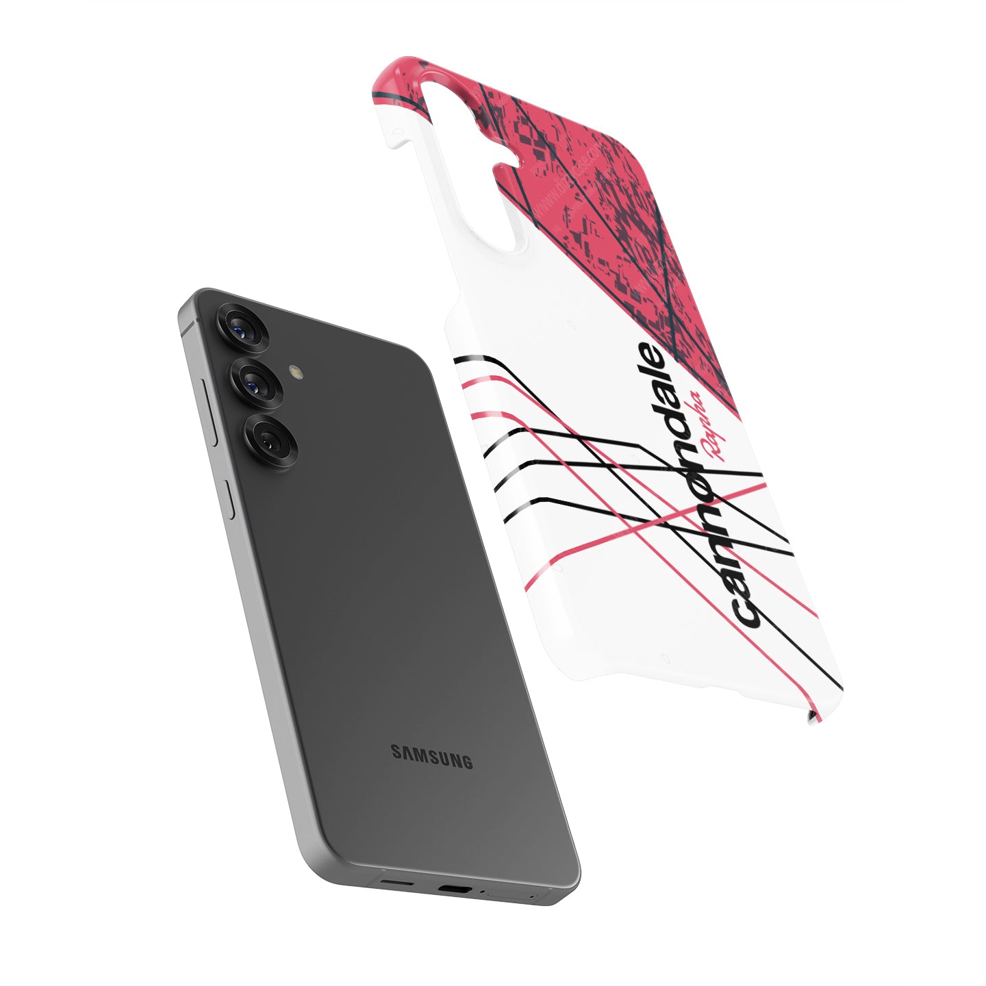 Coque de téléphone Tadej Pogacar 2024 Giro d'Italia en maillot rose par DIZZY