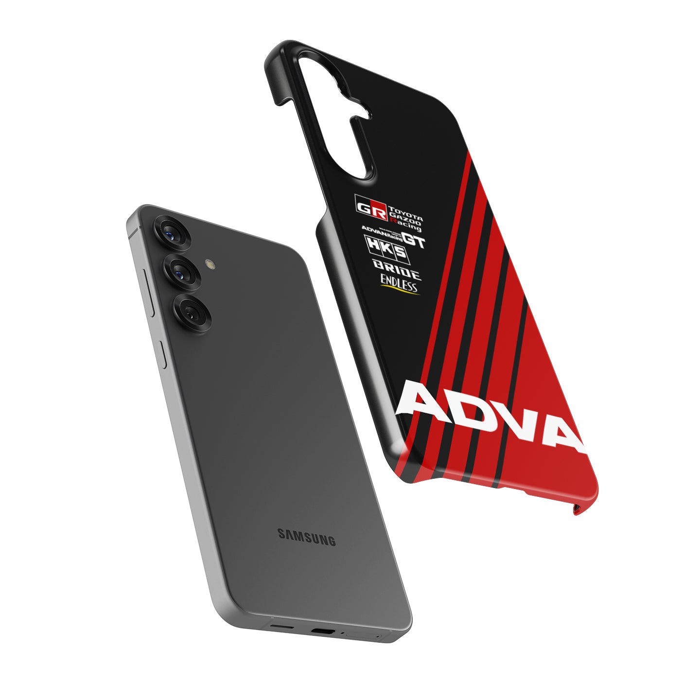 Unleash Racing Style with the Toyota ADVAN GR Yaris Samsung Phone Case