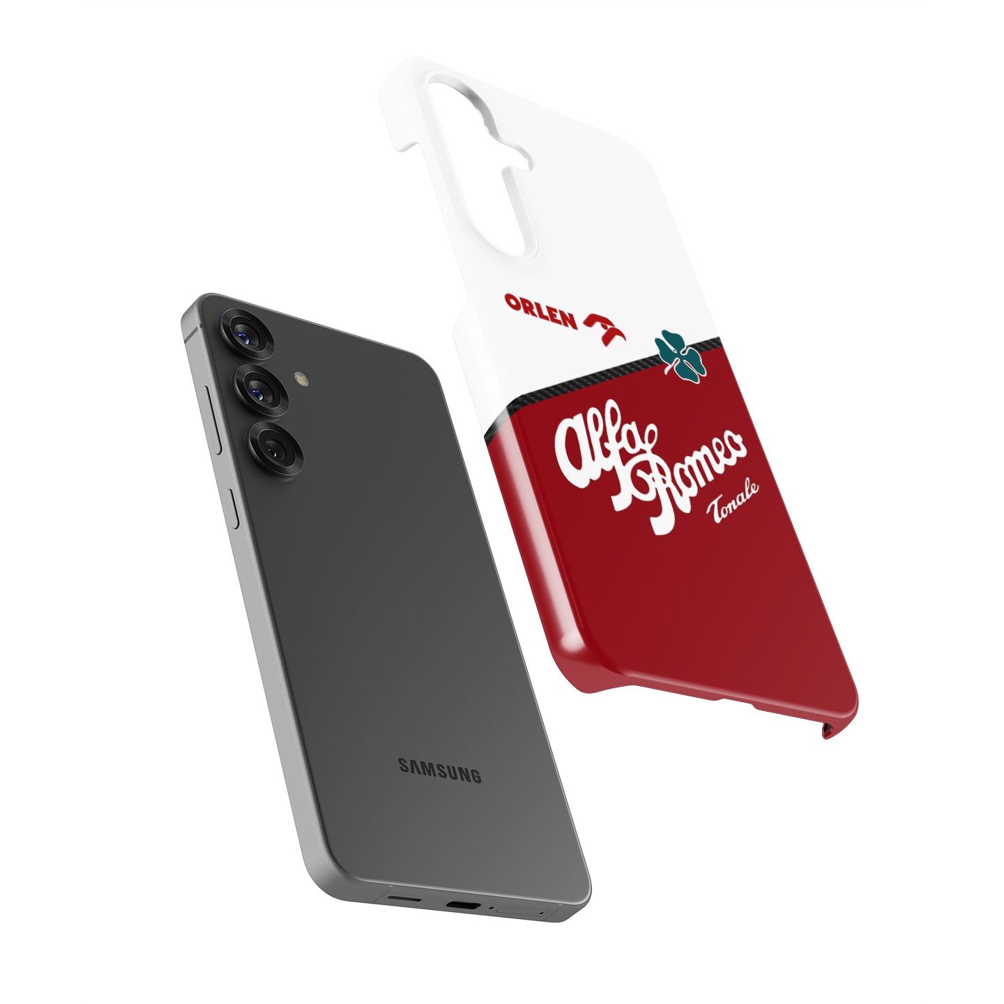 Funda para teléfono SAMSUNG con librea Alfa Romeo F1 C42