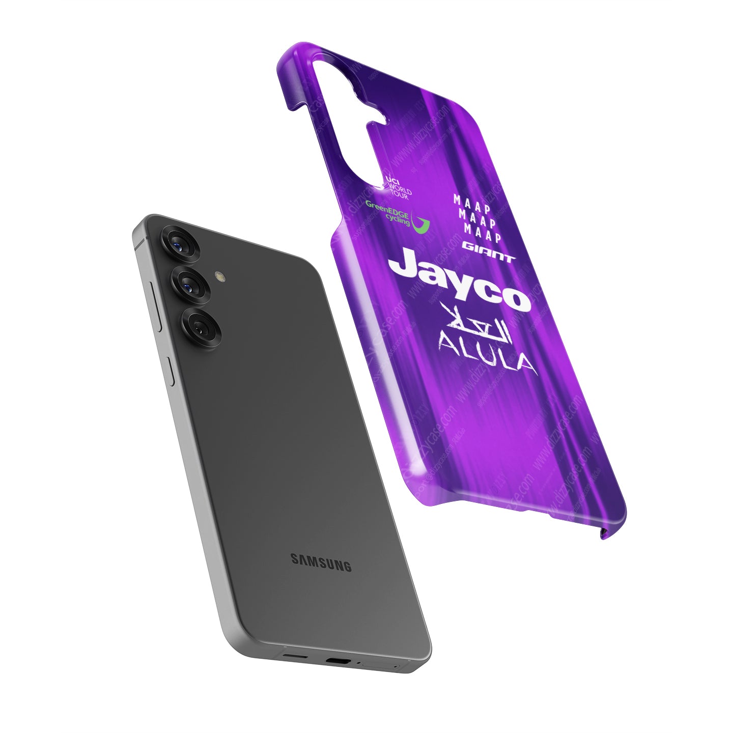 Team Jayco AlUla 2025 Jersey Phone Case – Ride the Purple Velocity (Samsung Galaxy)