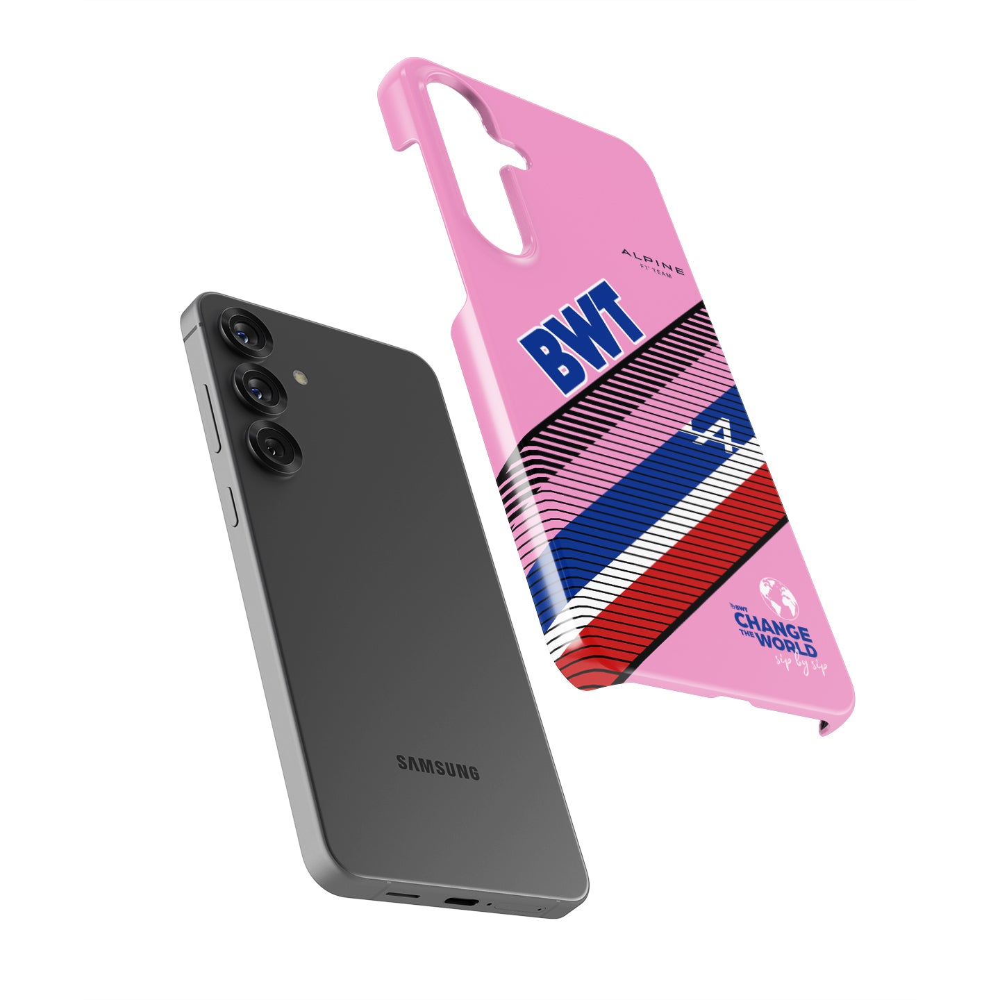 Alpine F1 Legacy Pink Livery Case for Samsung Models | DIZZY CASE