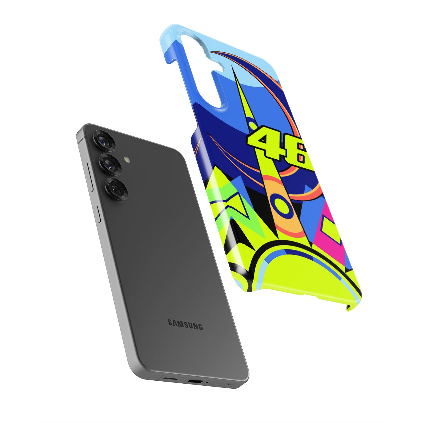 Valentino Rossi Sun And Moon 2016 Helmet Livery Phone Case - Samsung Models | DIZZY CASE