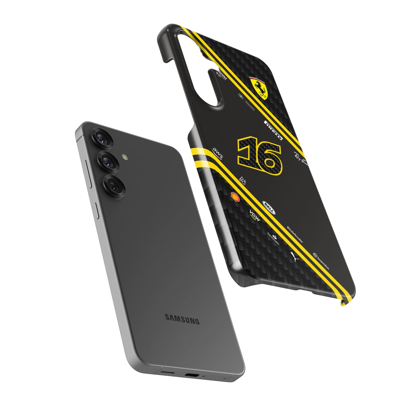 Charles Leclerc F1 Racing Inspired Phone Case – For Samsung | DIZZY CASE
