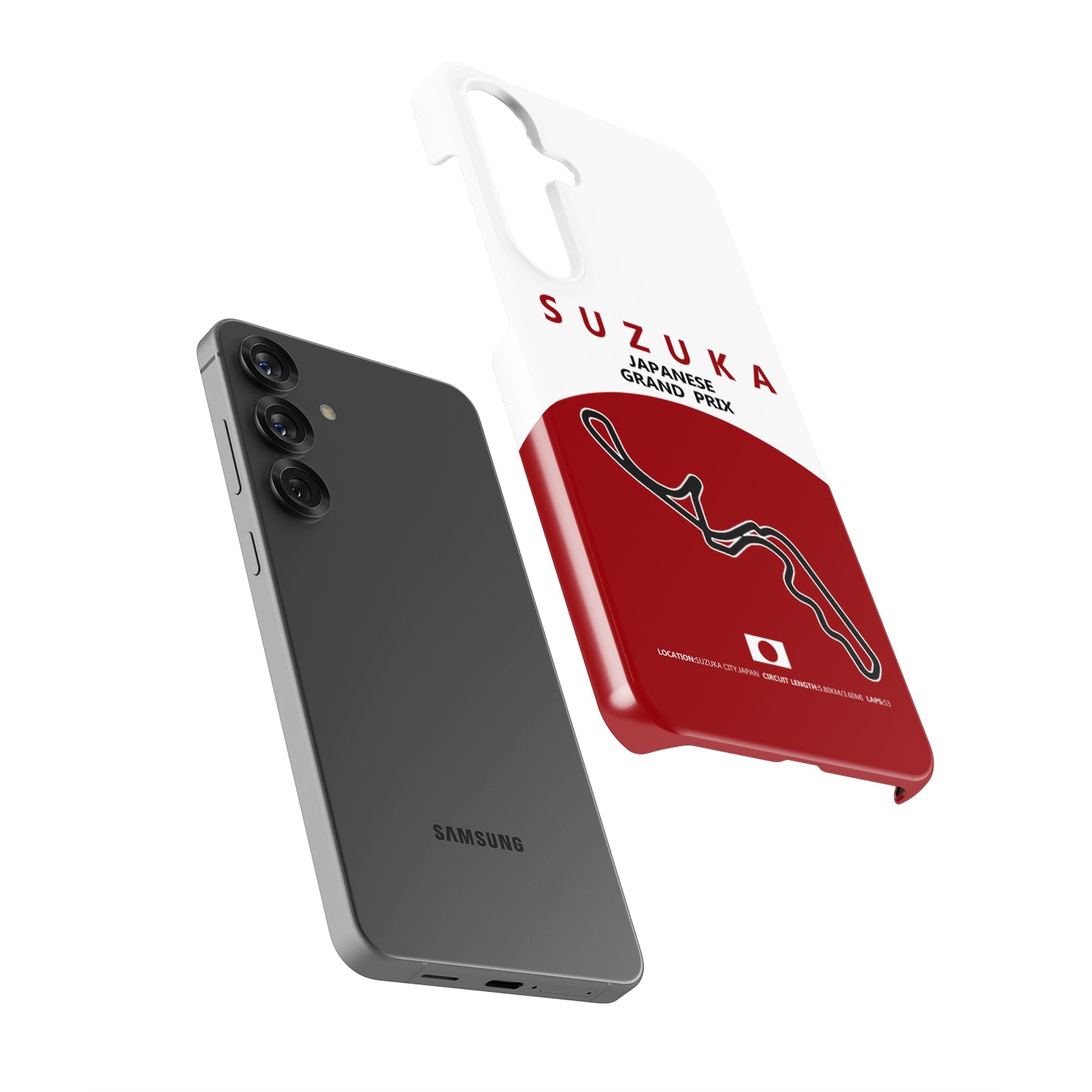 Suzuka Grand Prix Samsung Case – Legendary Racing Circuit | DIZZY CASE