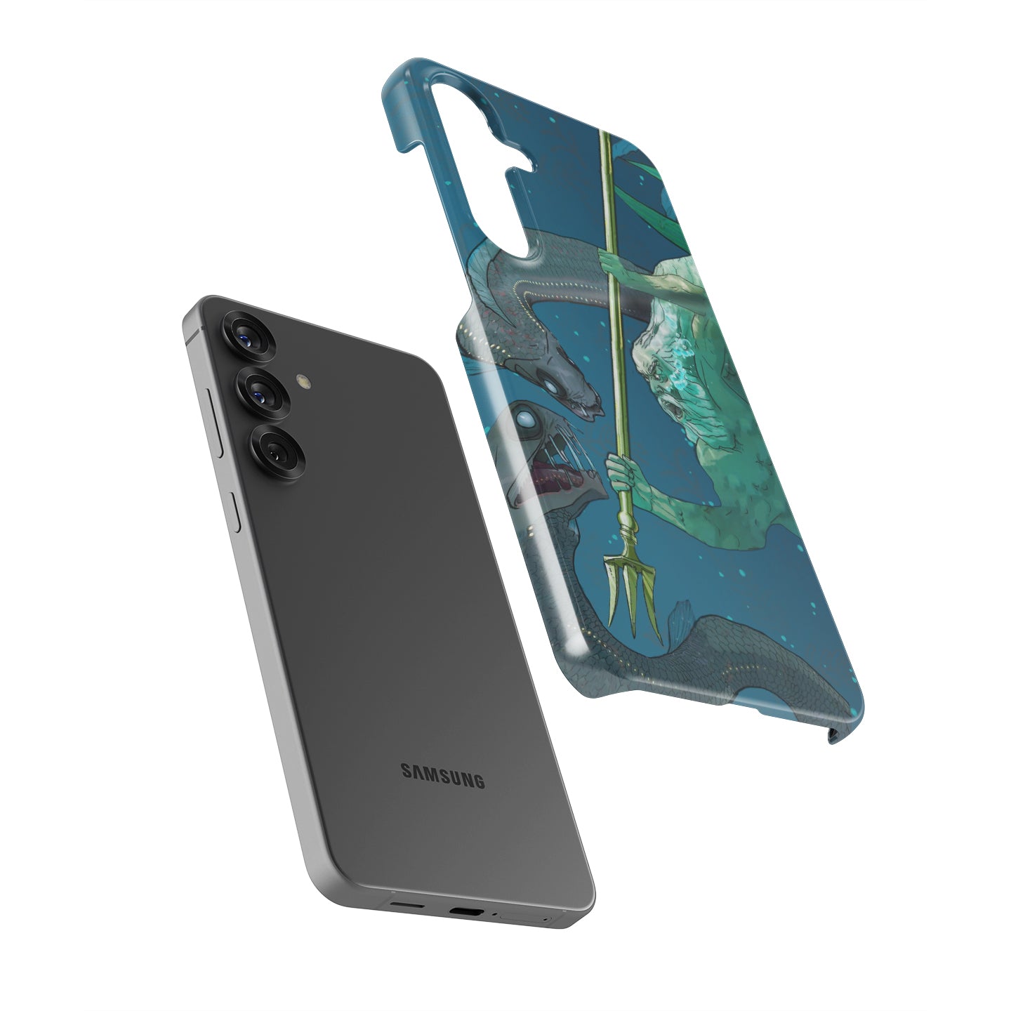CSGO / CS2 - M4A4 | Poseidon Skin Phone Case - Samsung Models