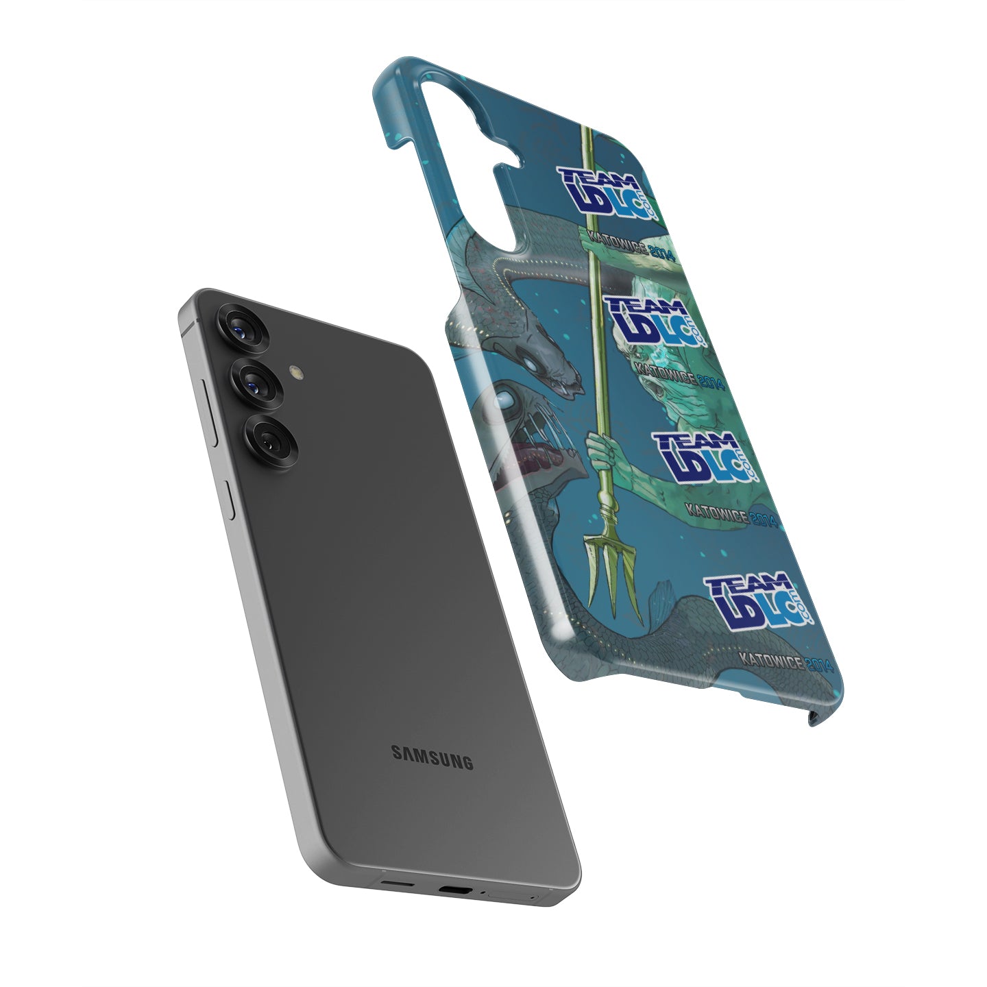 CSGO / CS2 - M4A4 | Poseidon Skin 4PCS Sticker | Team LDLC.com | Katowice 2014 Phone Case - Samsung Models