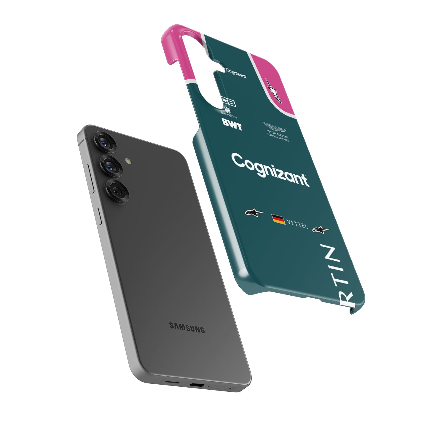 Aston Martin Sebastian Vettel F1 Phone Case for Samsung | DIZZY CASE
