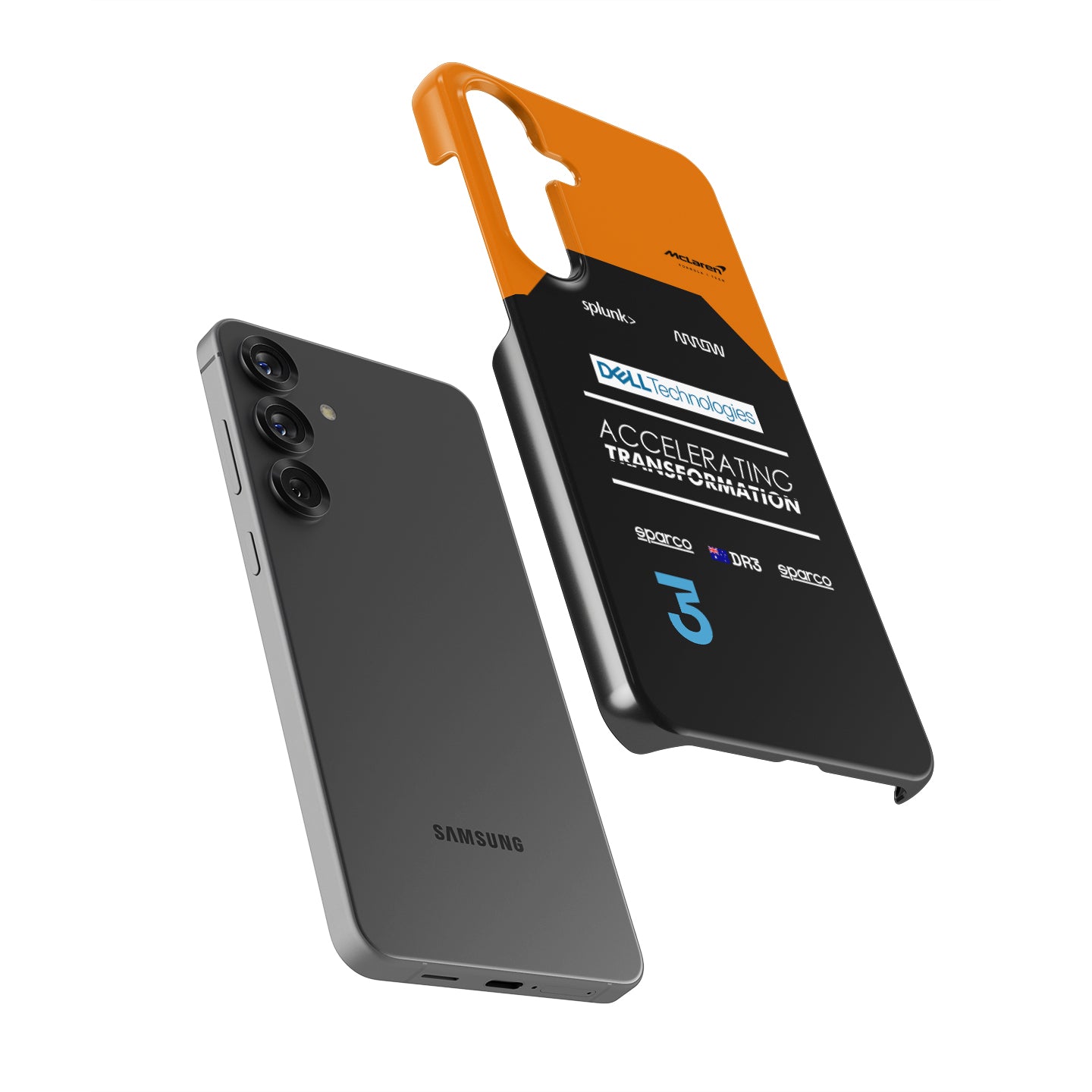 Daniel Ricciardo McLaren Livery Samsung Case - Snap & Tough | DIZZY CASE