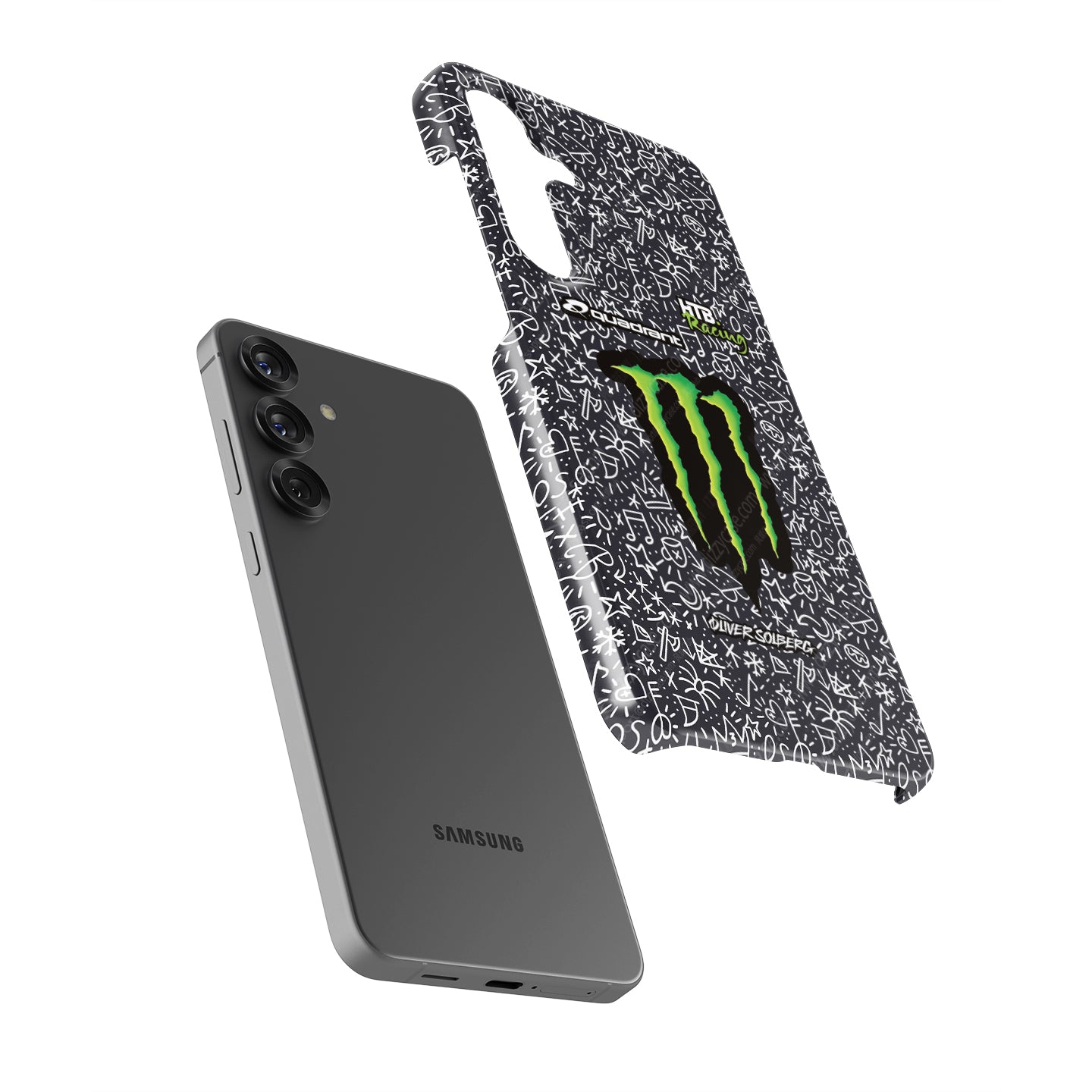 Oliver Solberg 2025 Rally Estonia Phone Case – Doodle Livery Tribute (for Samsung)