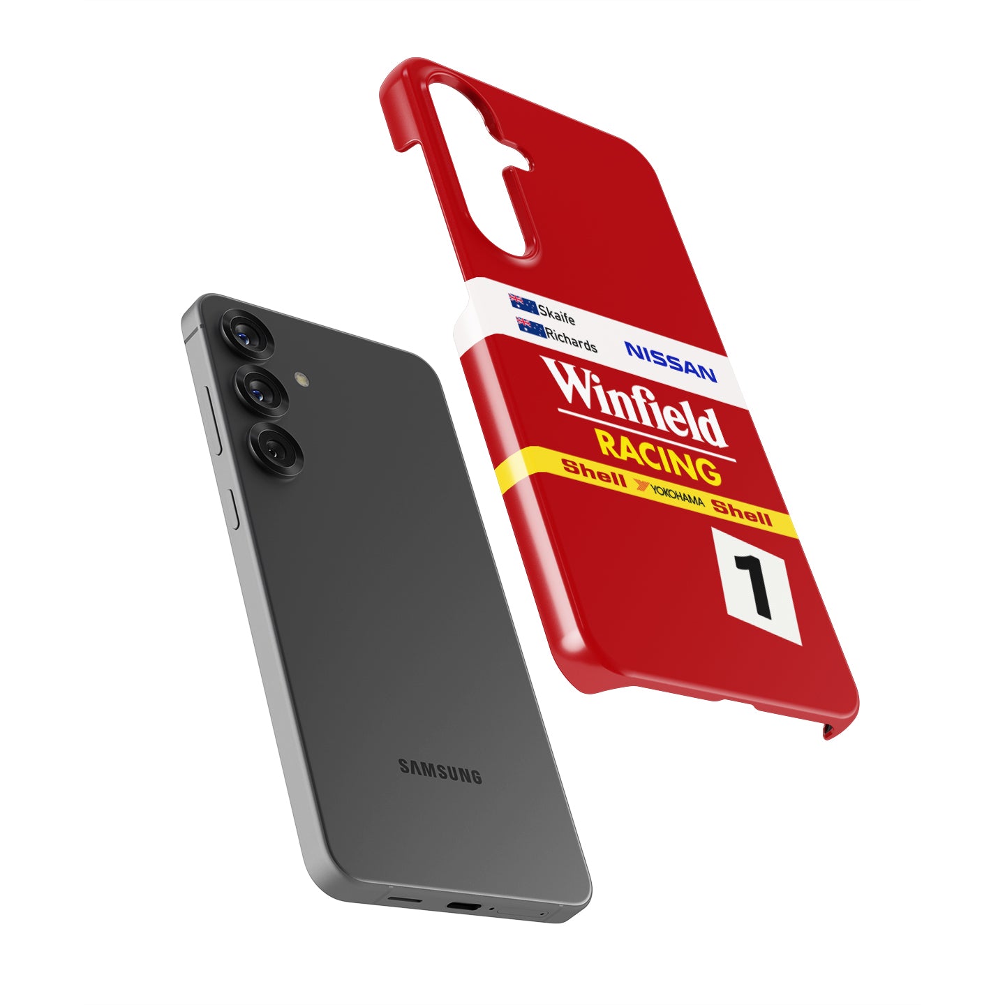 1992 Winfield Racing Nissan GT-R32 Livery Phone Case: Motorsport Style