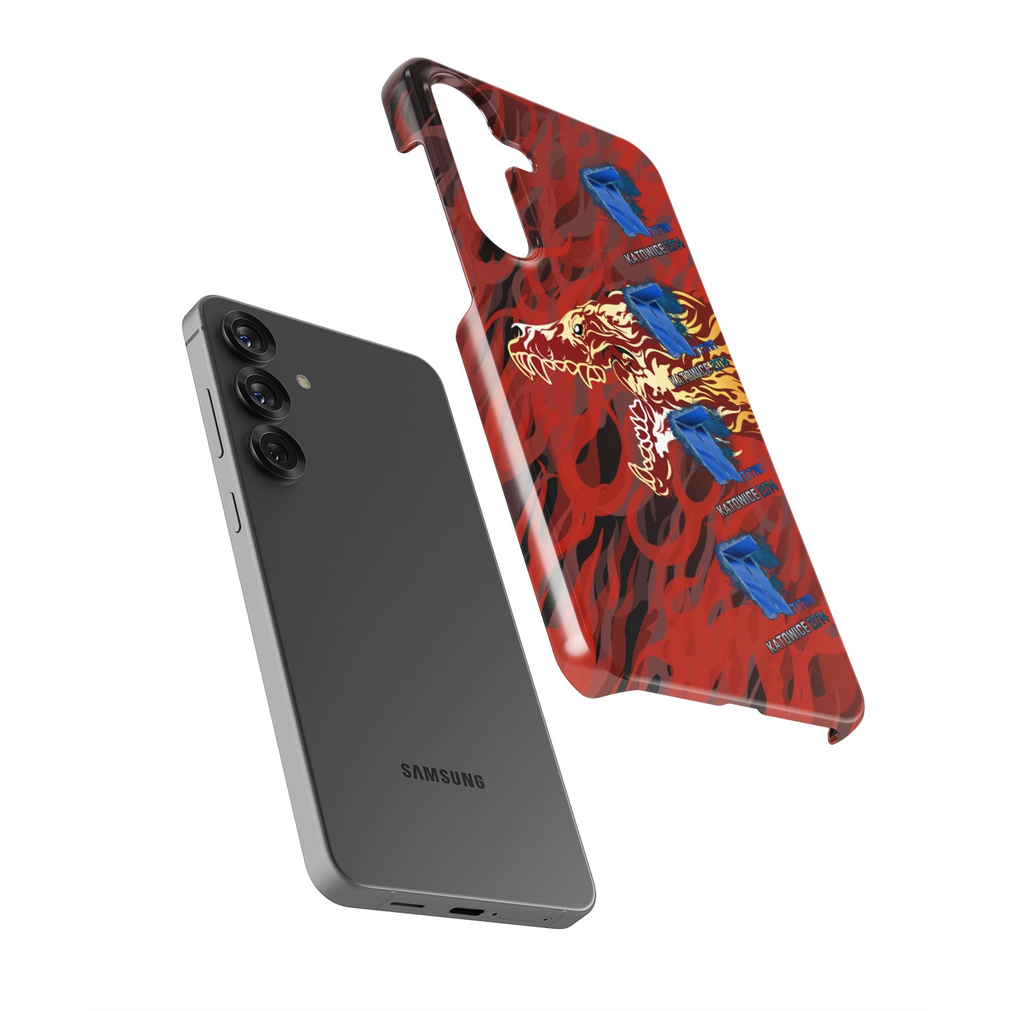 CS2 M4A4 Howl with Titan Holo Sticker Phone Case – Katowice 2014 Edition (For Samsung Galaxy)