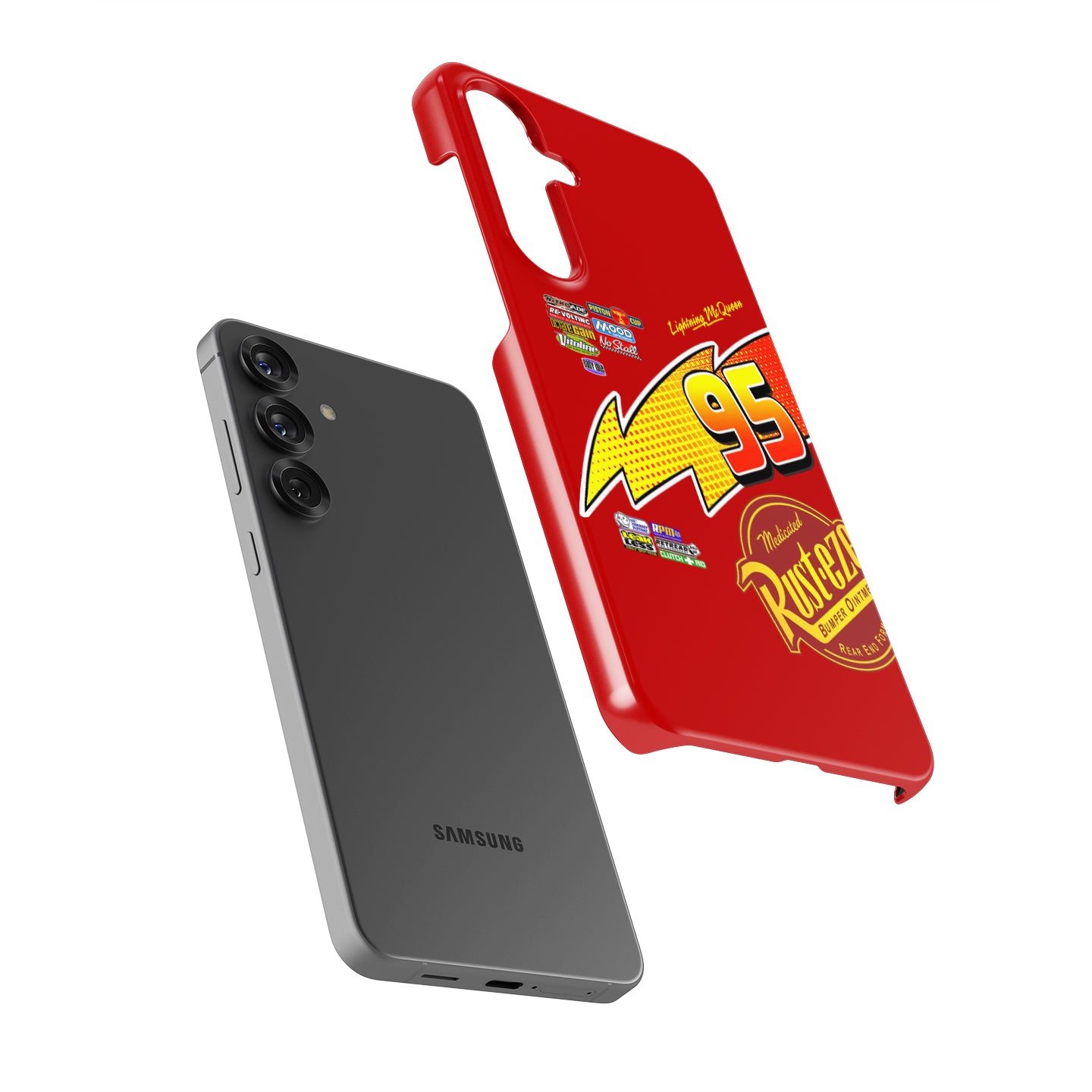Lightning #95 Racing Phone Case – Rust-eze Livery Tribute (for Samsung Galaxy)