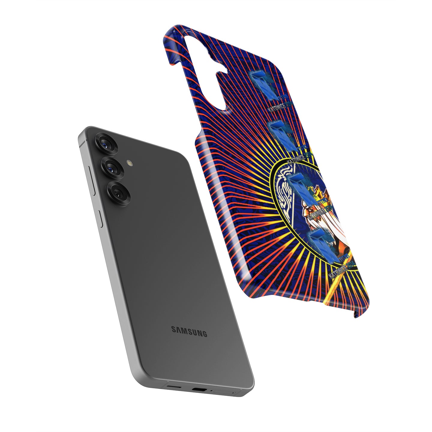 CSGO/CS2 Phone Case - M4A4 | The Emperor Skin with TITAN Stickers - Samsung Models