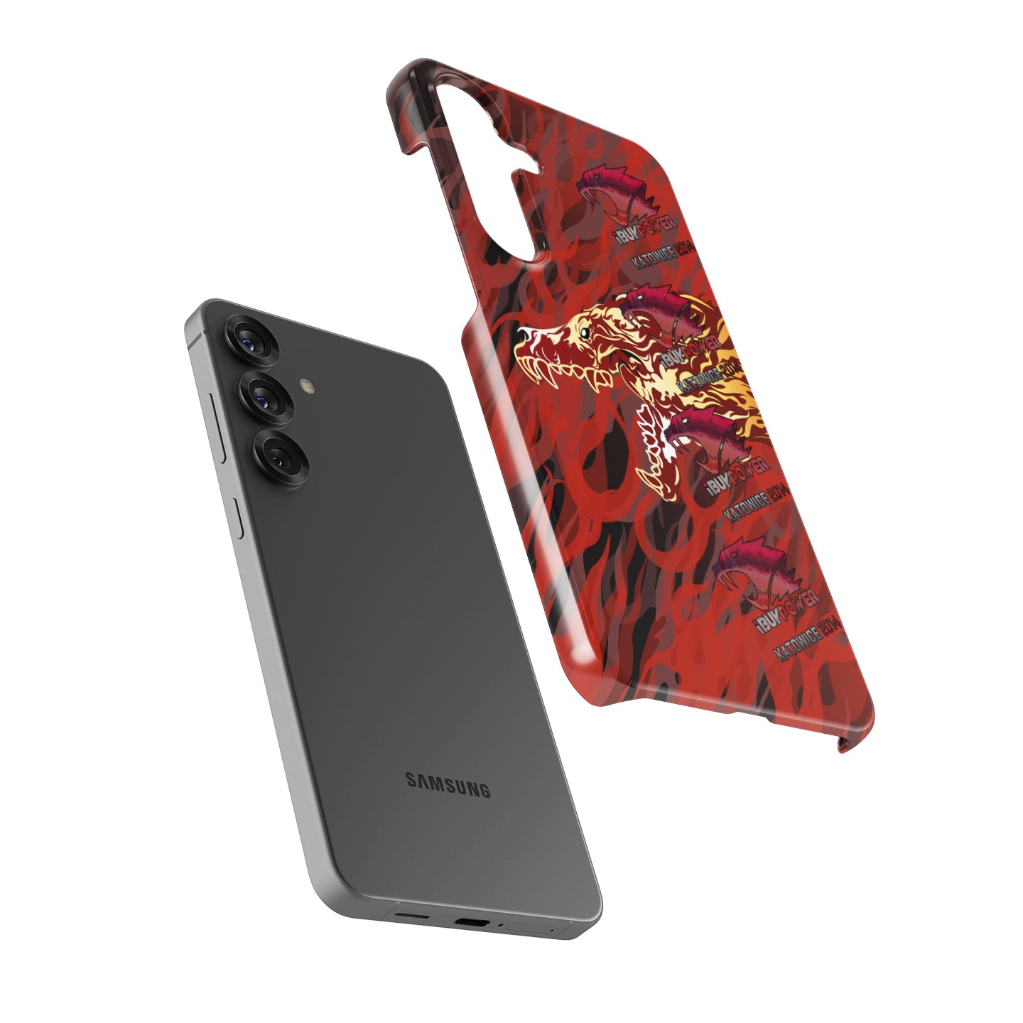 CS2 M4A4 Howl with iBUYPOWER Holo Sticker Phone Case – Katowice 2014 Edition (For Samsung Galaxy)