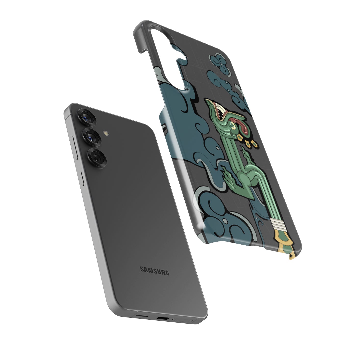 AK-47 Fire Serpent CS2 Skin Phone Case – Premium Protection for Samsung